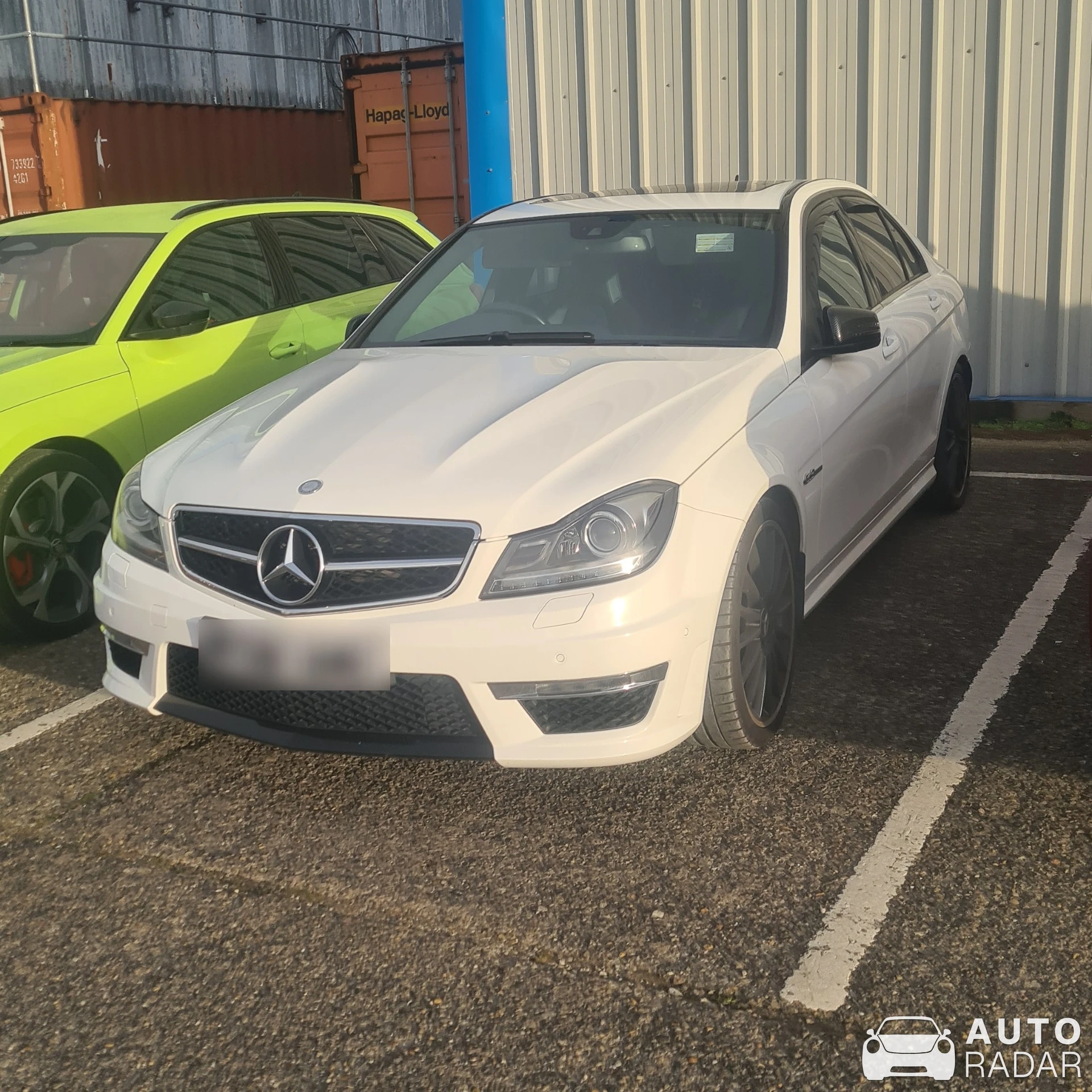 Mercedes-AMG C 63 Coupé W204 spotted in Chester, United Kingdom