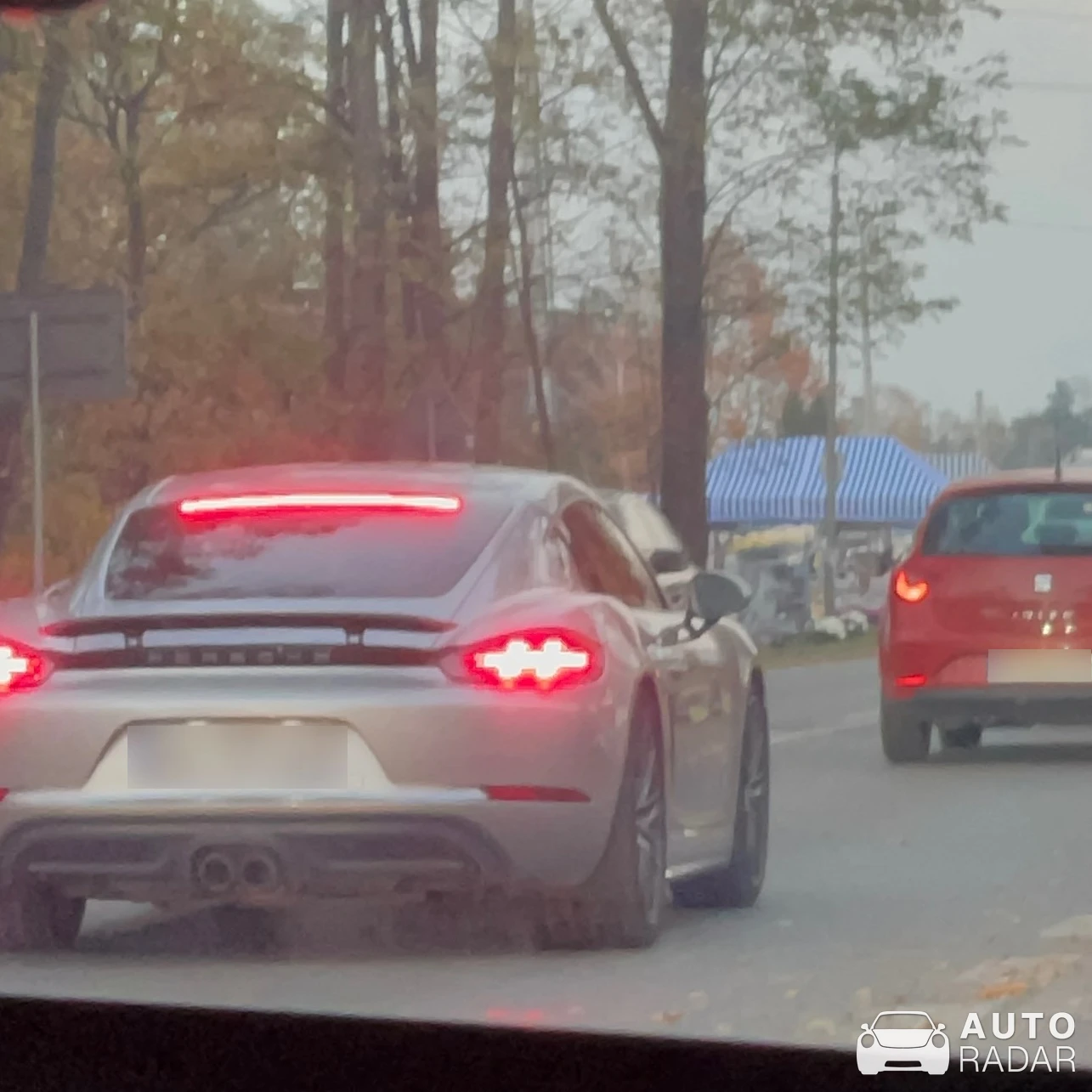Porsche 718 Cayman GTS spotted in Zielonka, Poland