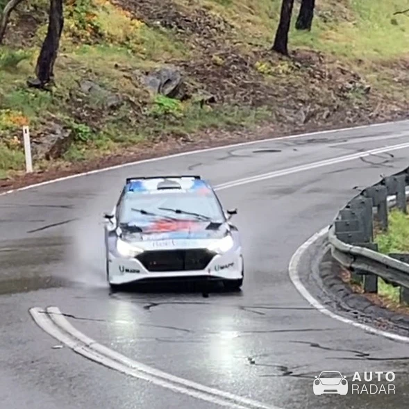 Ford Fiesta WRC spotted in Adelaide