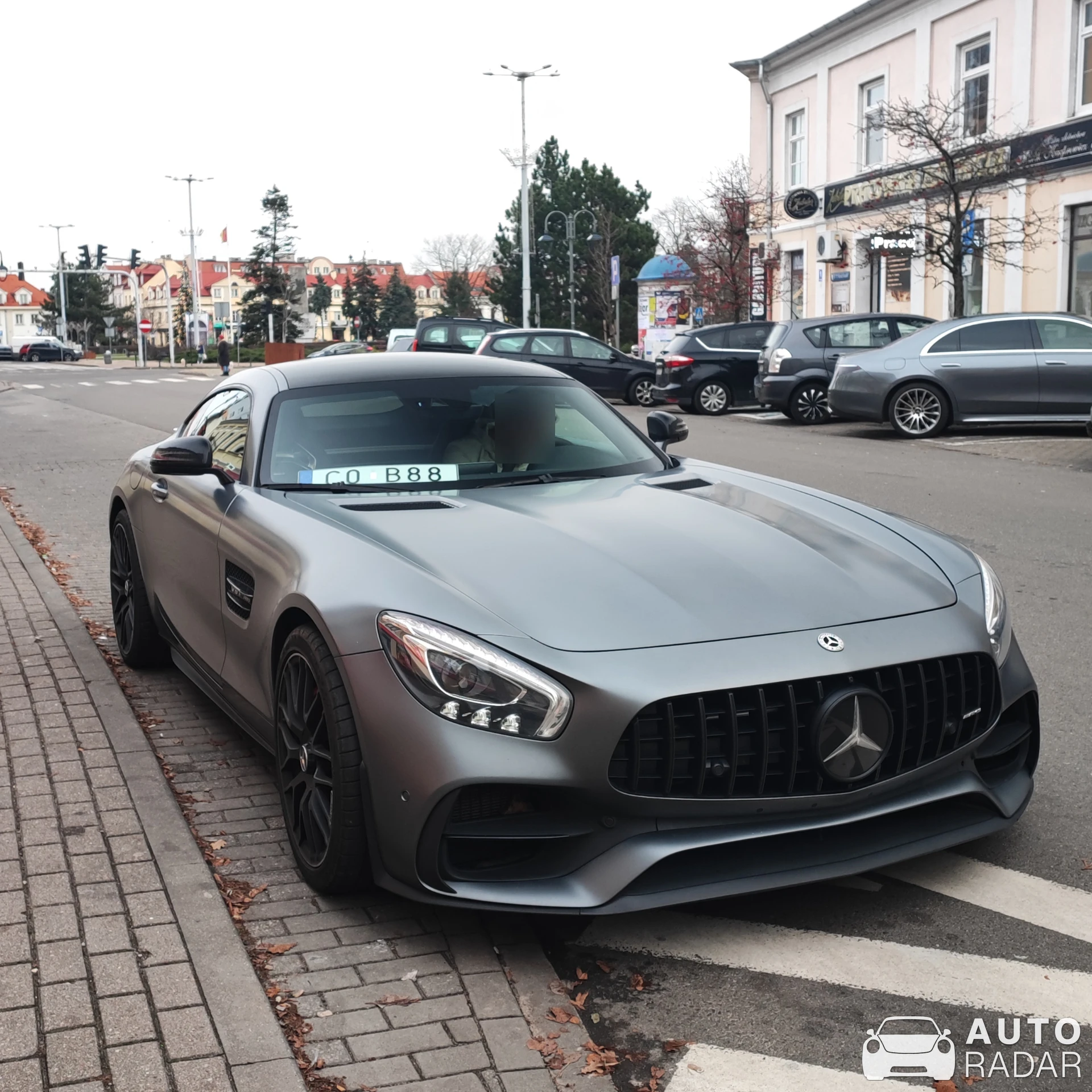Mercedes-AMG GT S C190 spotted in Włocławek, Poland