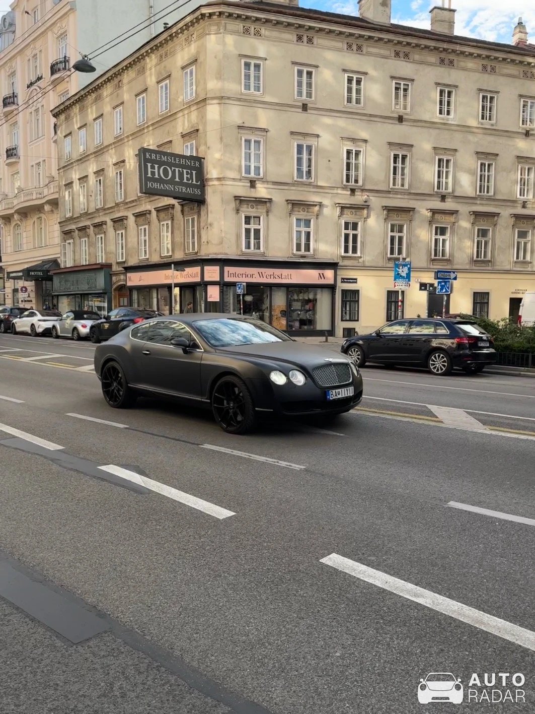 Bentley Continental GT spotted in Wien, Austria