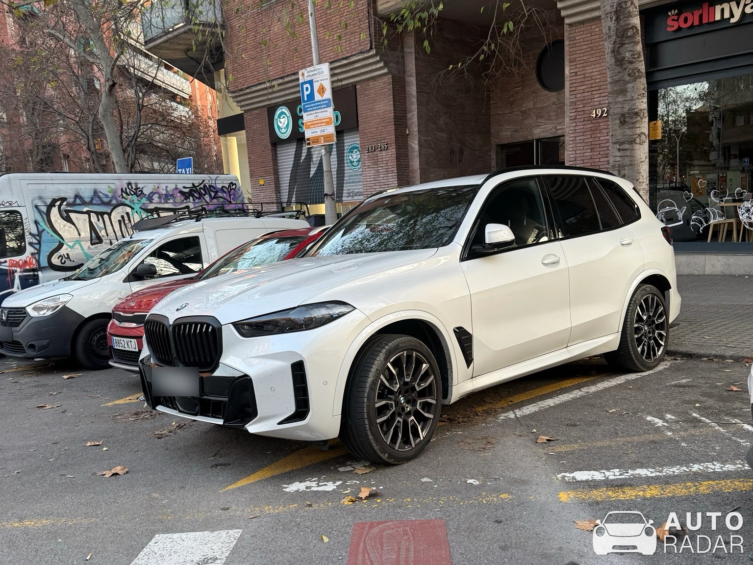 BMW X5 G05 spotted in Barcelona, Spain
