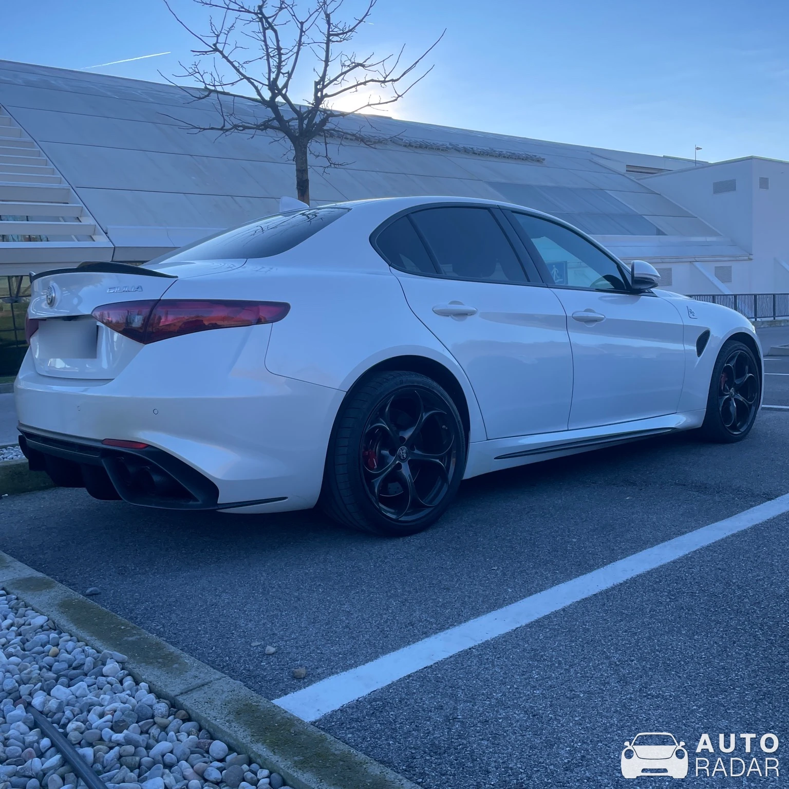 Alfa Romeo Giulia Quadrifoglio spotted in Castrezzato, Italia