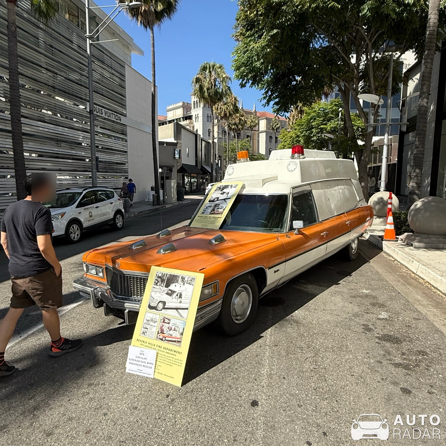 Cadillac Superior spotted in Beverly Hills