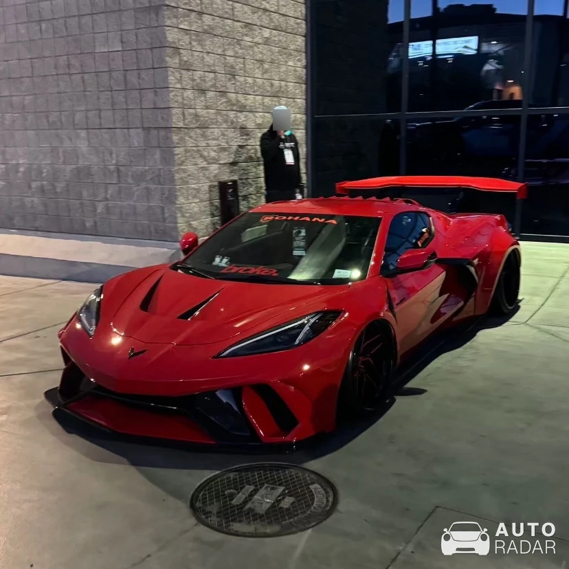 Chevrolet Corvette C8 spotted in Las Vegas, United States