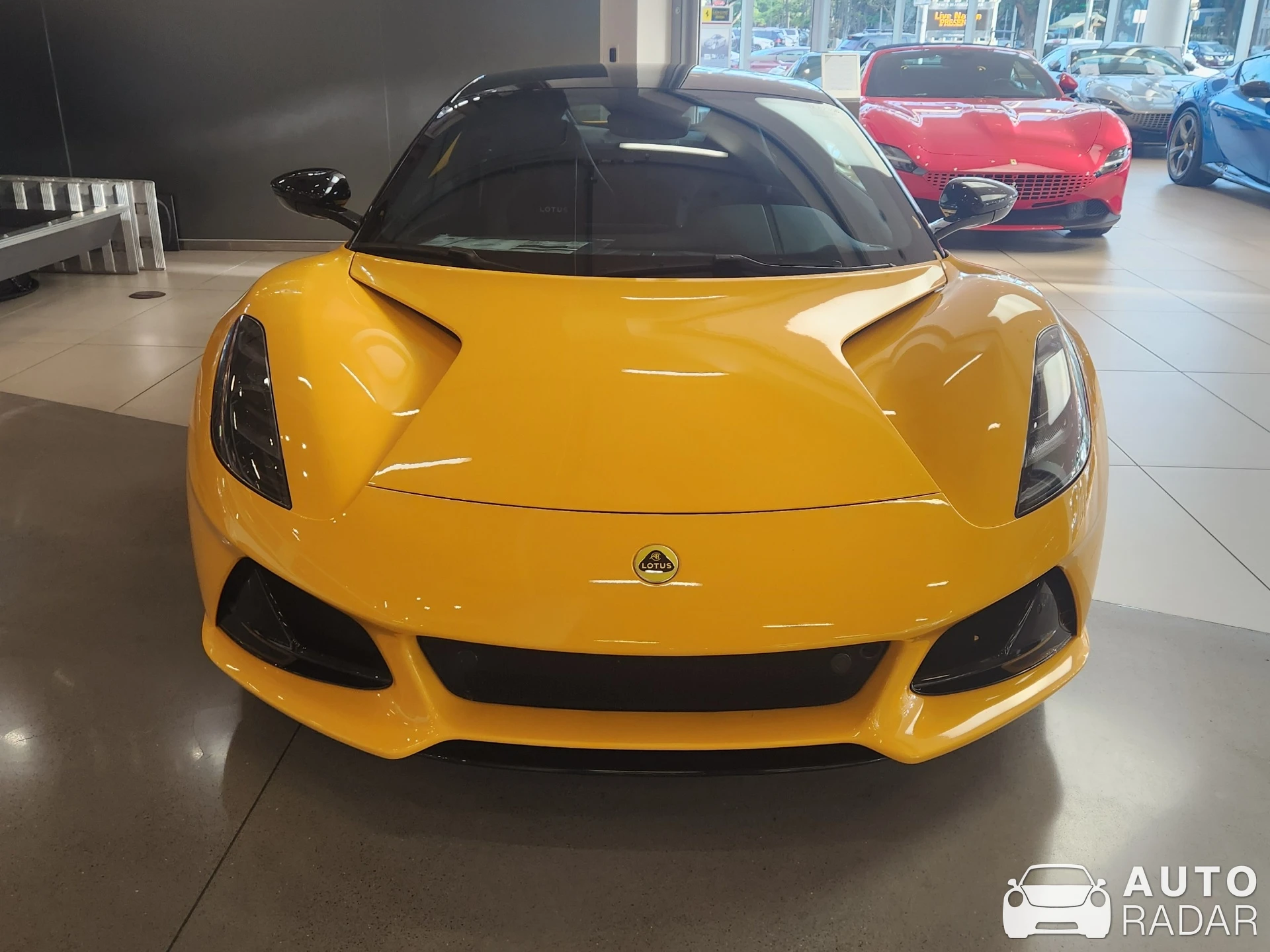 Lotus Emira V6 spotted in Honolulu, United States