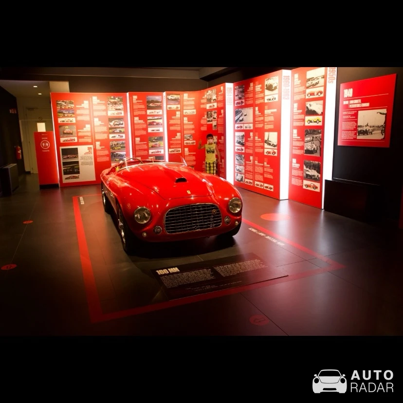Ferrari 166 MM spotted in Maranello
