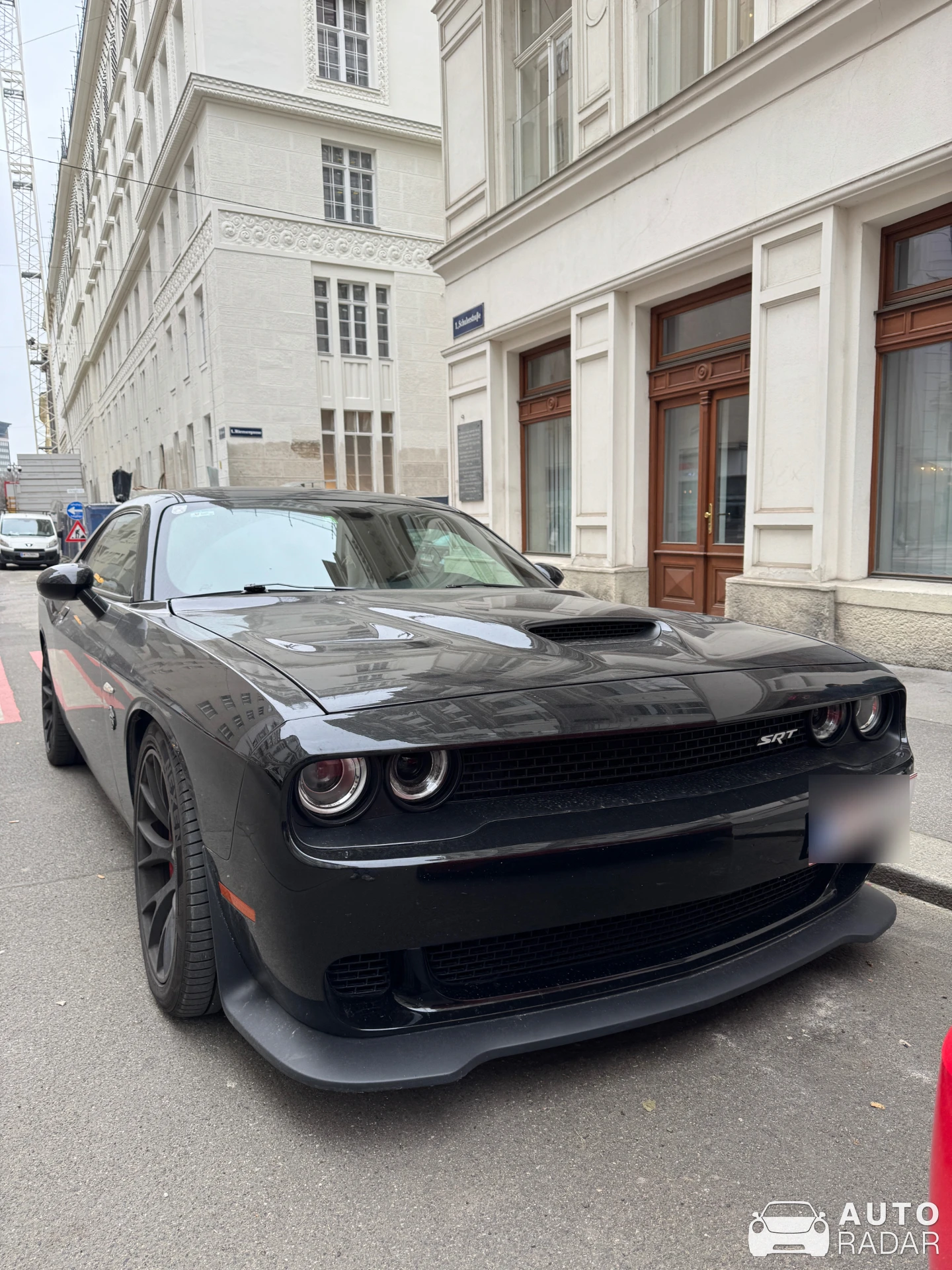 Dodge Challenger SRT Hellcat spotted in Wien, Austria