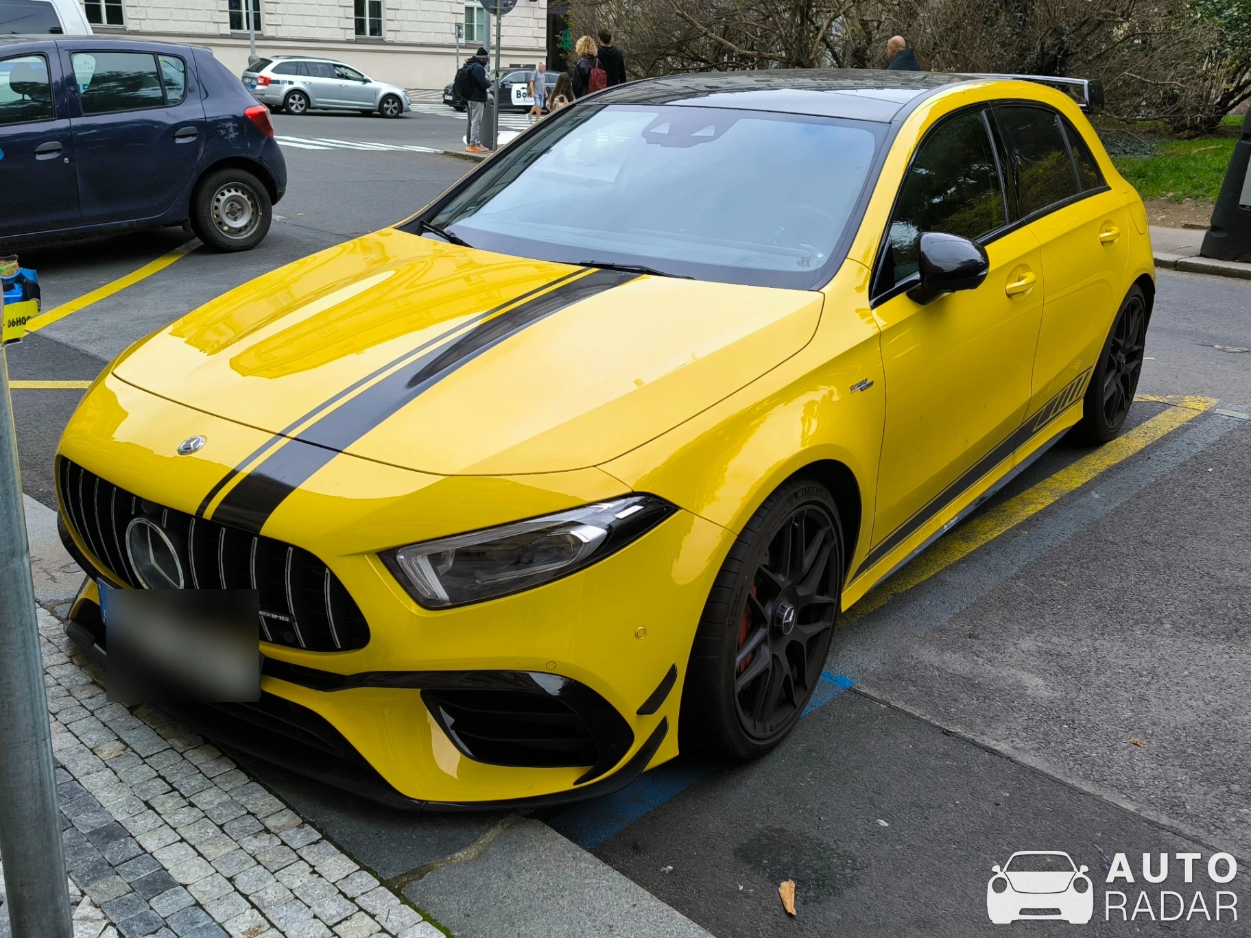 Mercedes-AMG A 45 S W177 Edition 1 spotted in Praha 2, Czechia