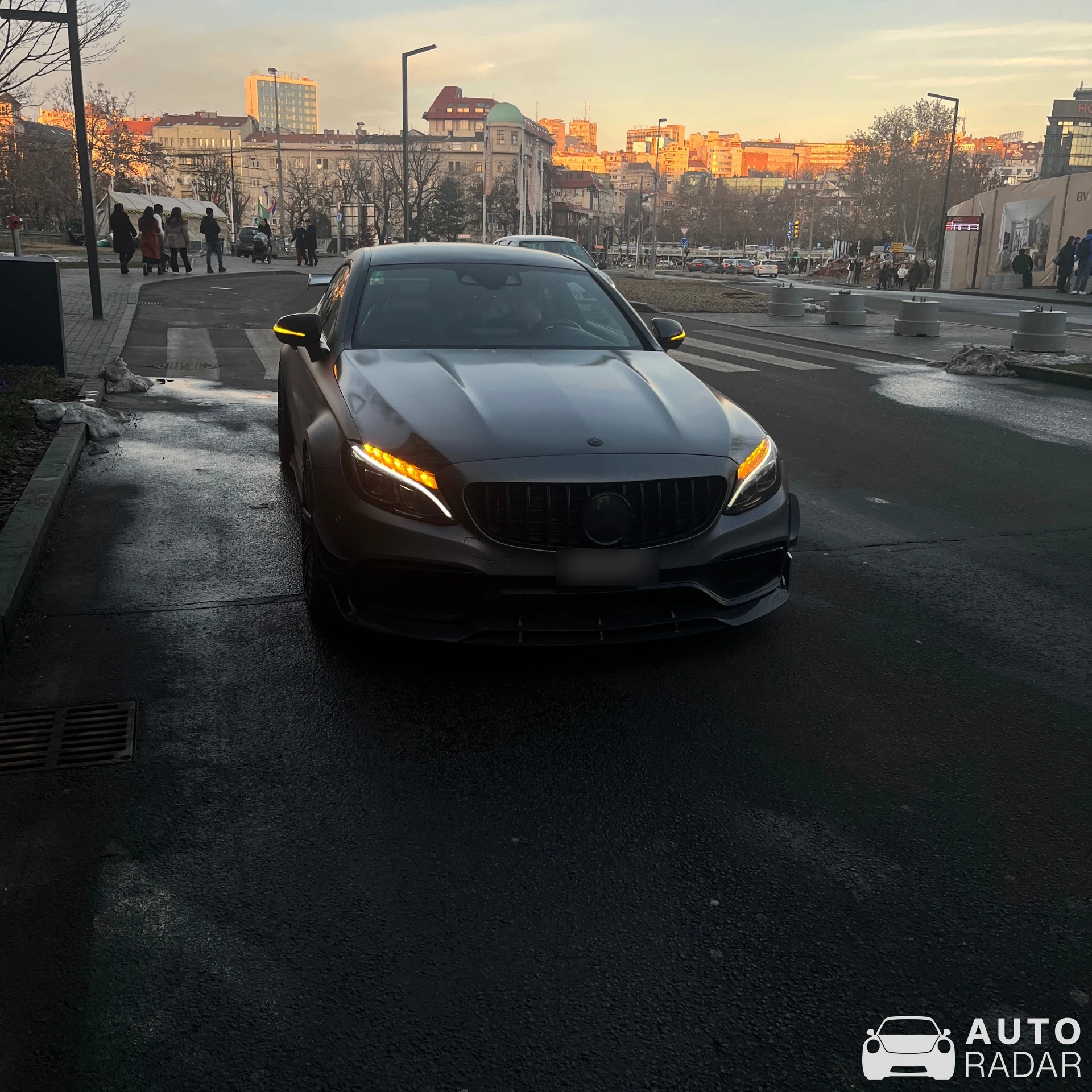 Mercedes-AMG C 63 Coupé C205 spotted in Beograd, Serbia