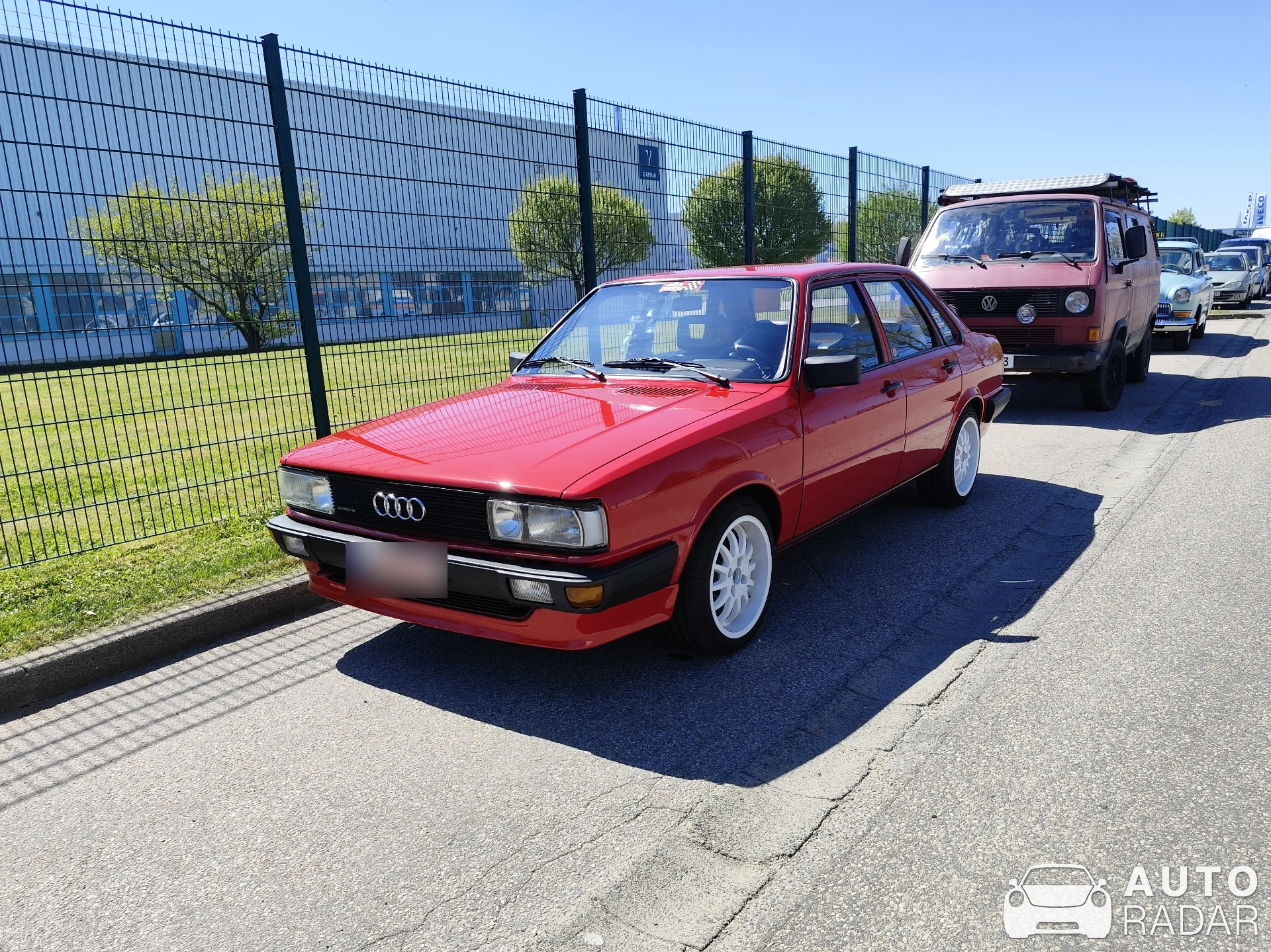 Audi 80 B2 GTE Quattro spotted in Hartmannsdorf