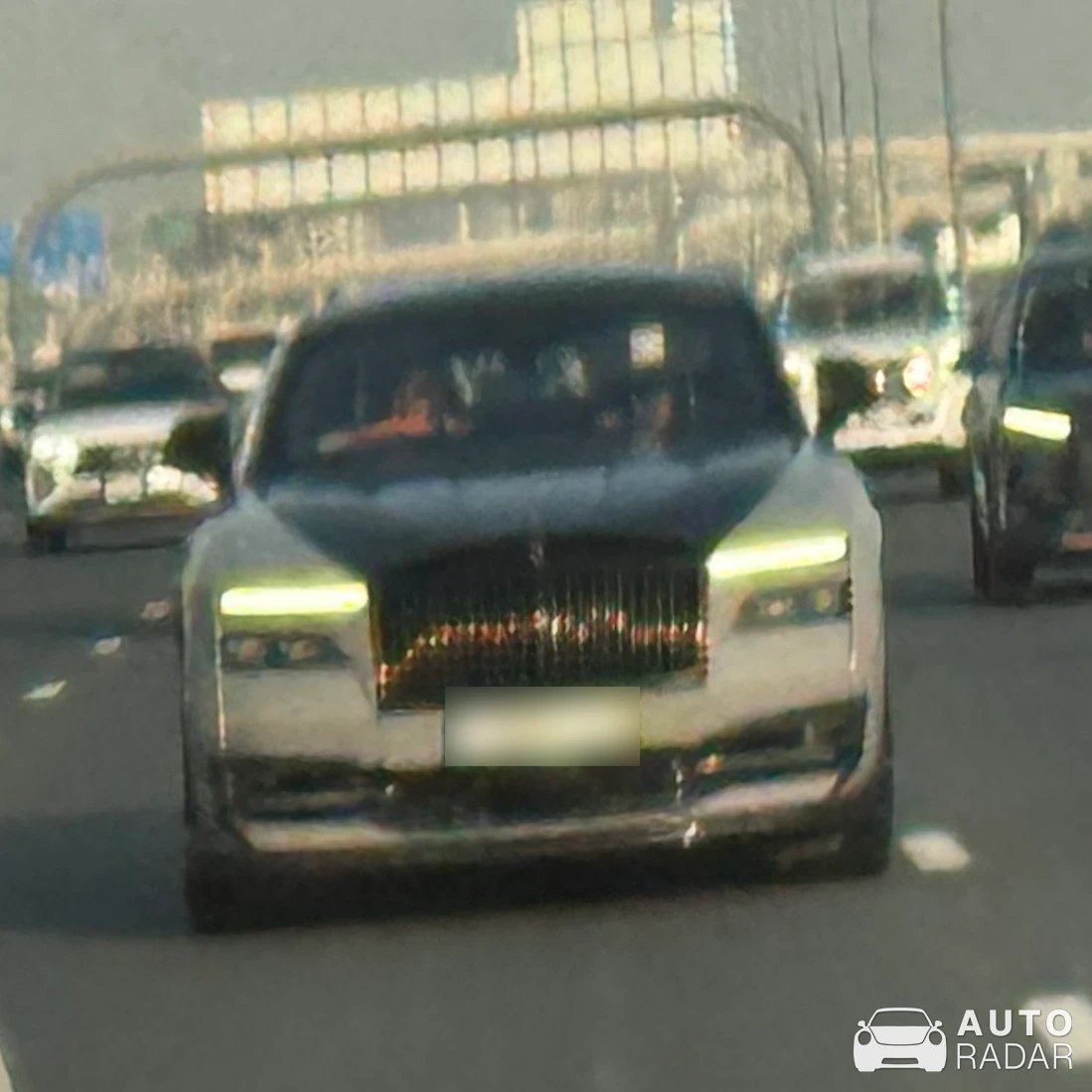 Rolls-Royce Spectre Black Badge spotted in Dubai
