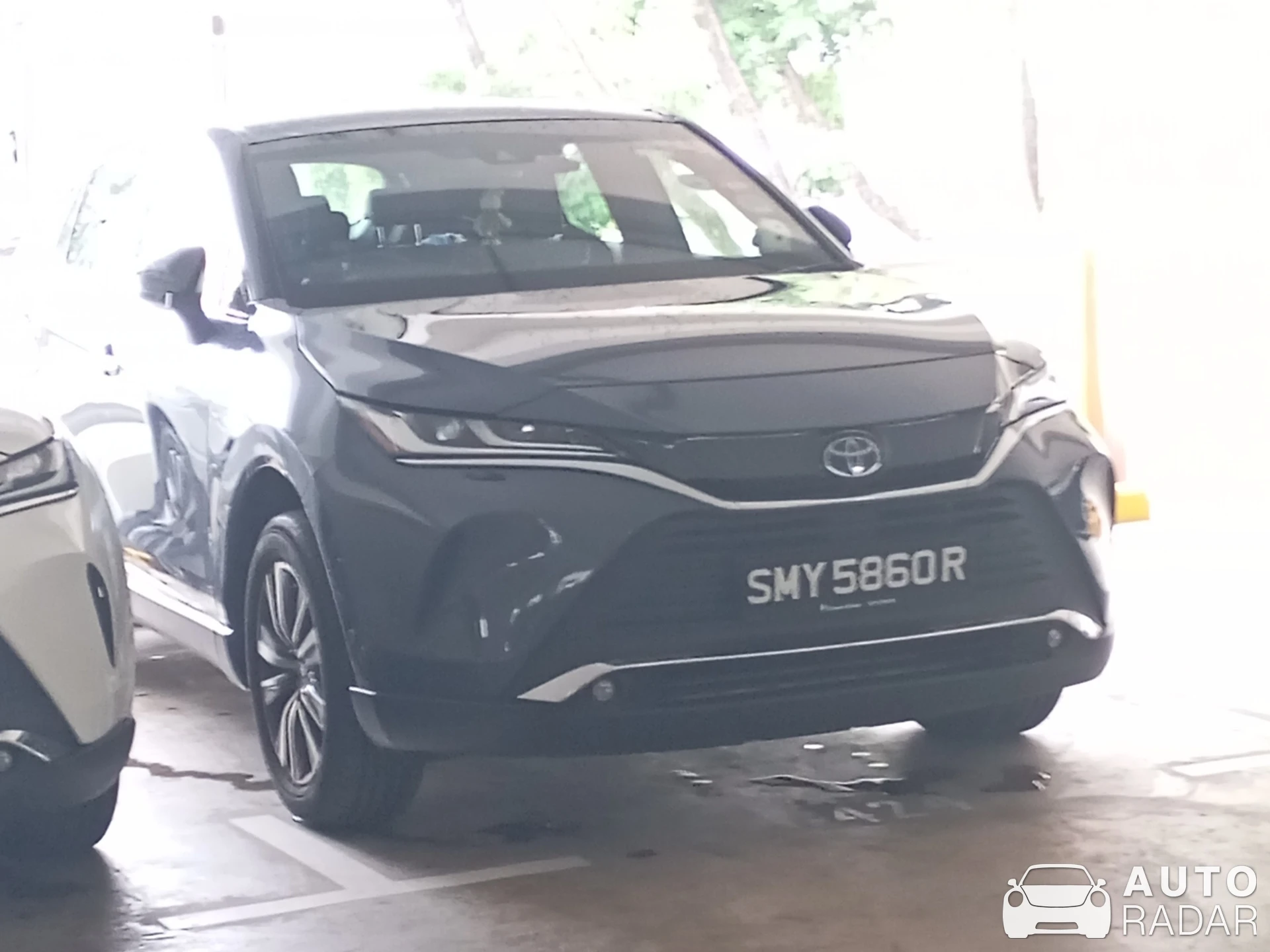 Toyota Harrier spotted in Singapore