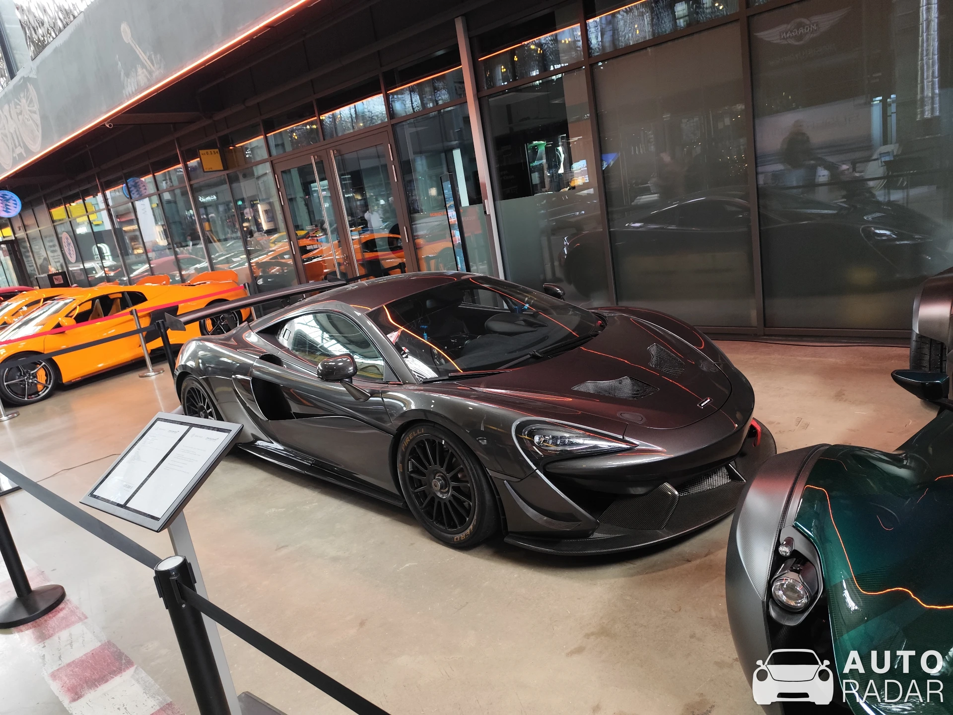 McLaren 570S GT4 spotted in München