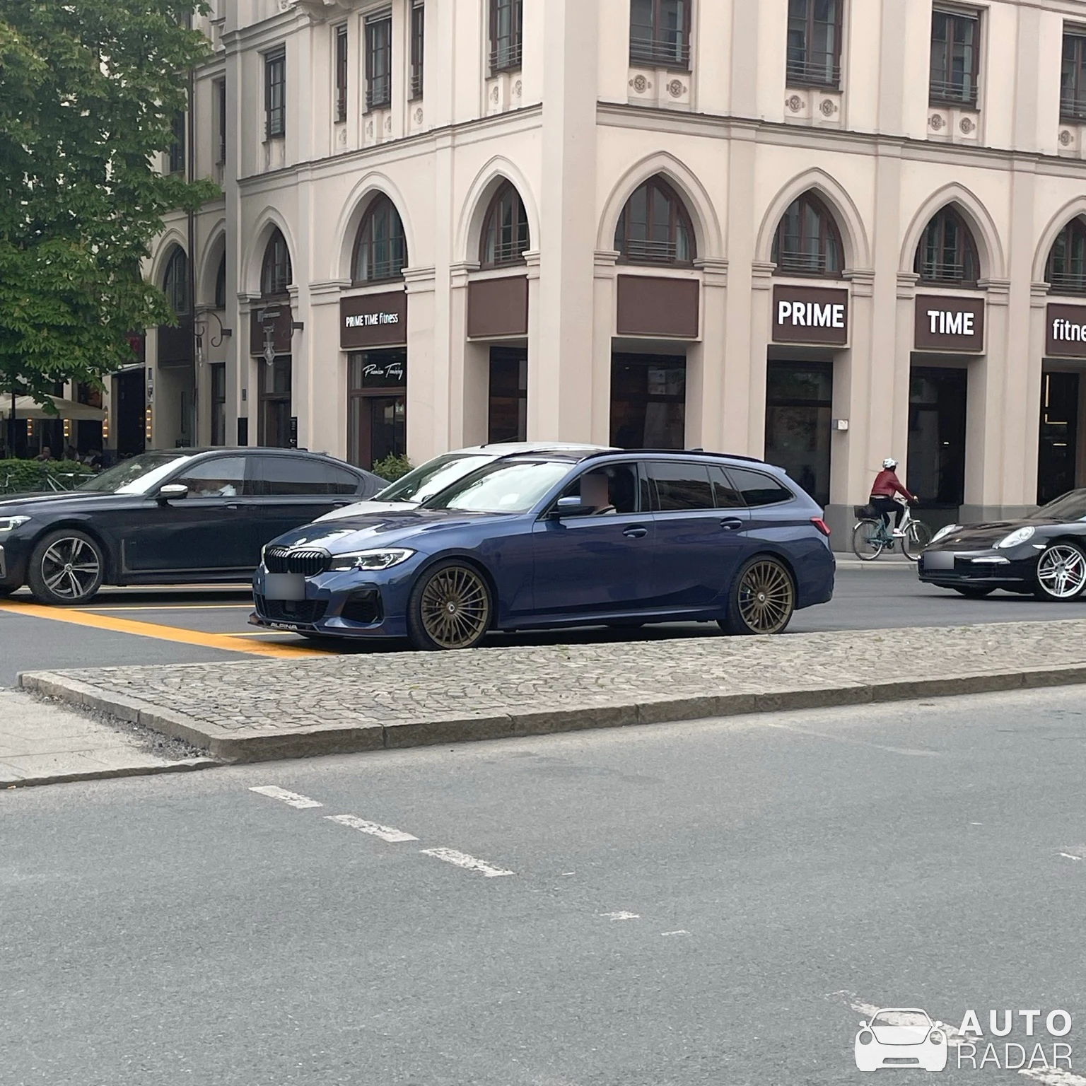 Alpina B3 S BiTurbo Touring spotted in München