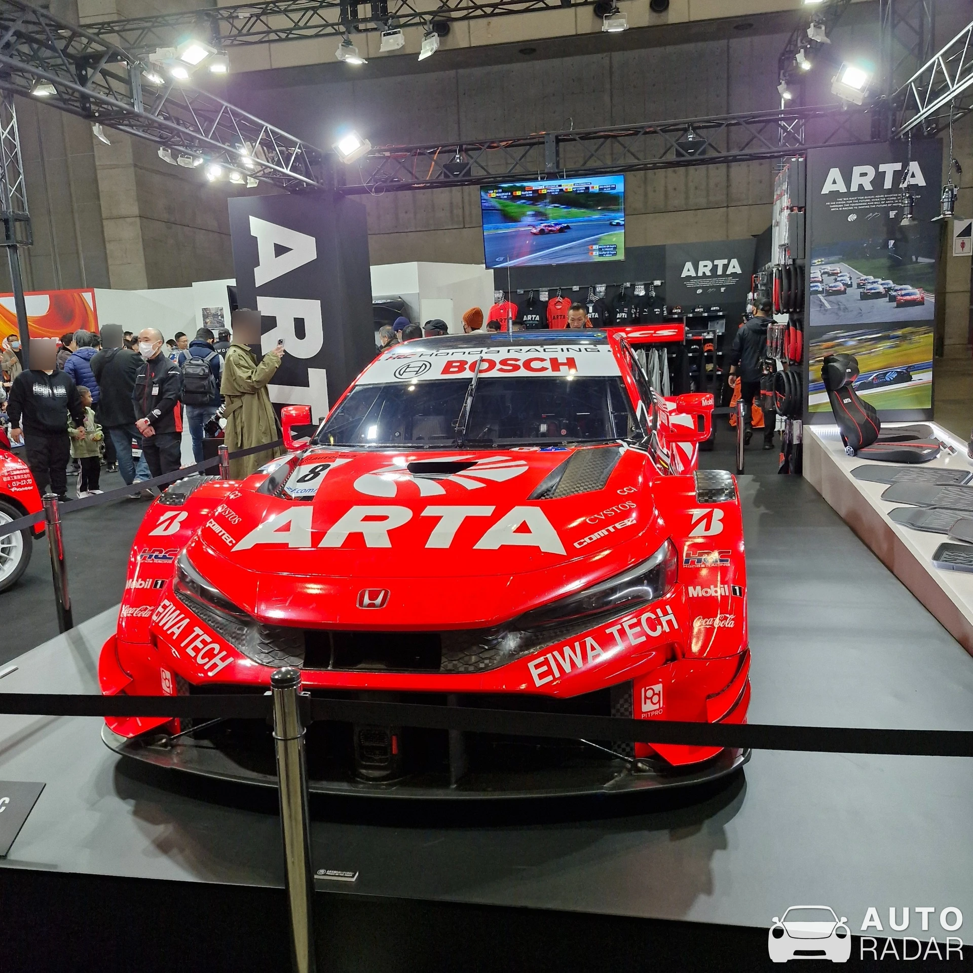 Honda Civic Super GT spotted in Katsushika City