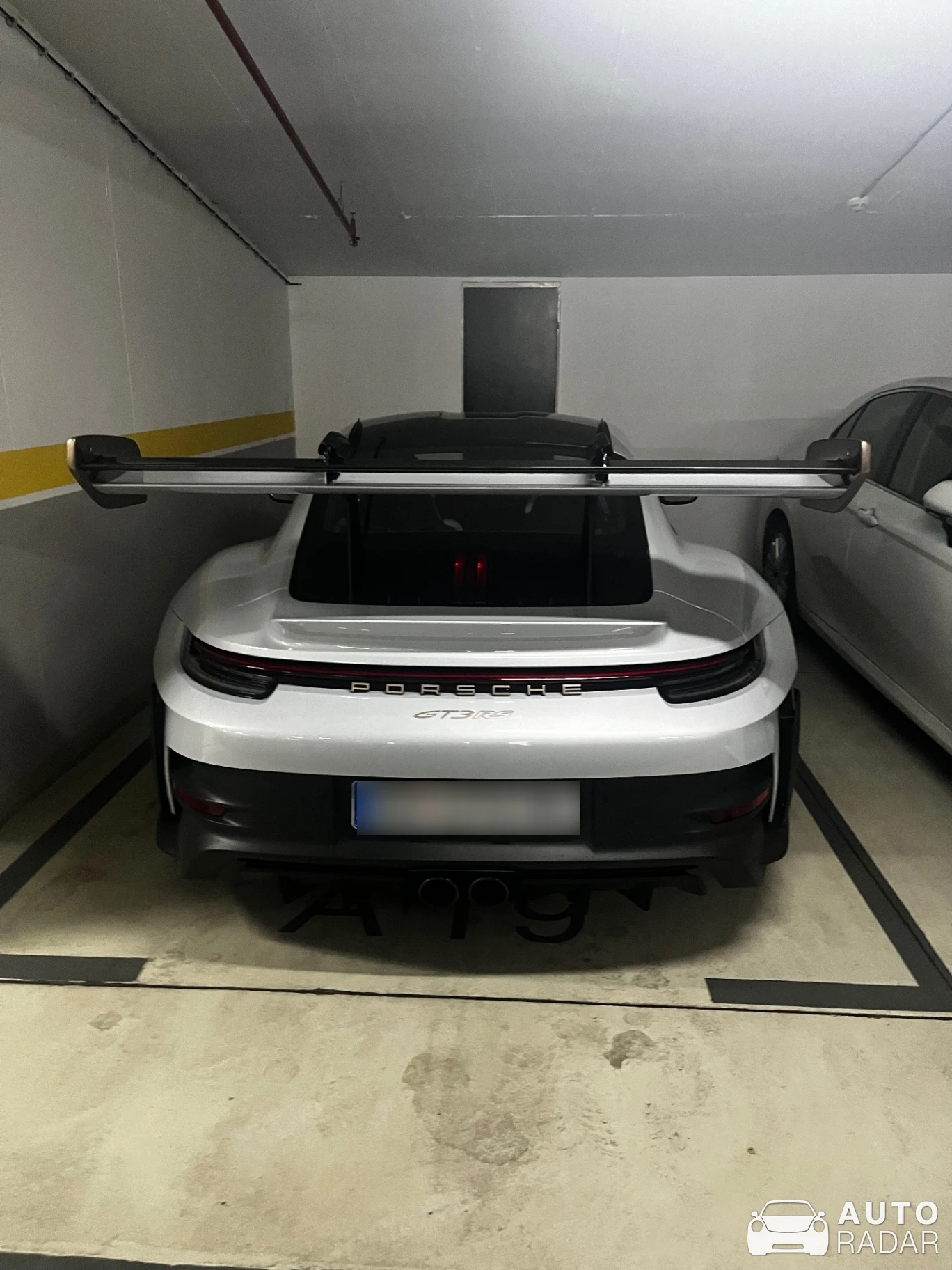 Porsche 992 GT3 RS MkI spotted in Beograd, Serbia