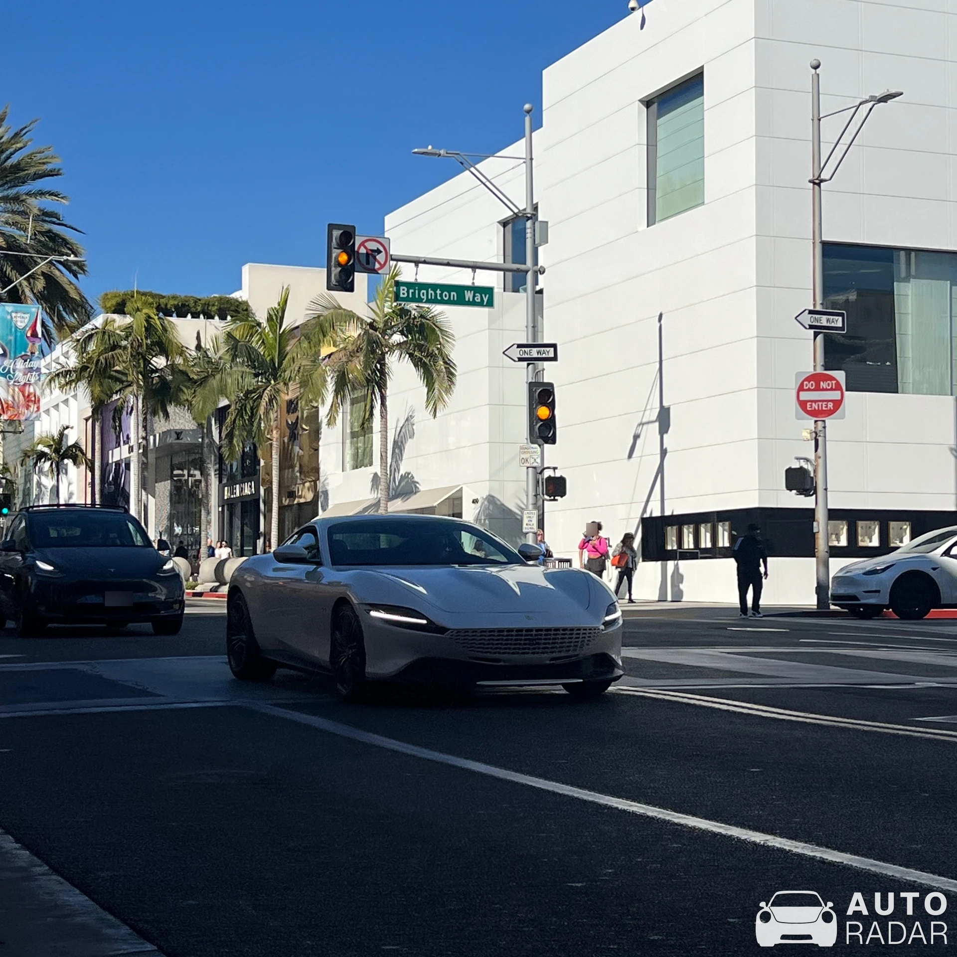 Ferrari Roma spotted in Beverly Hills, United States