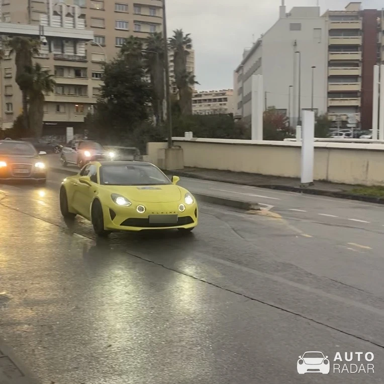 Alpine A110 spotted in Marseille, France