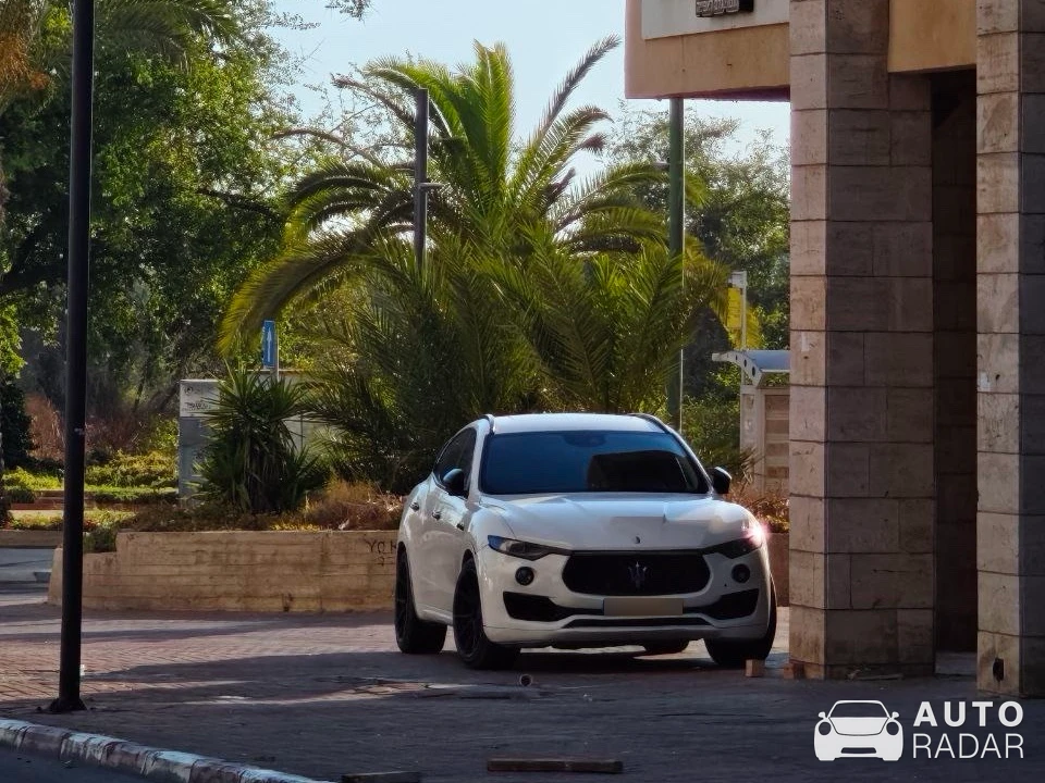 Maserati Levante spotted in Ashkelon