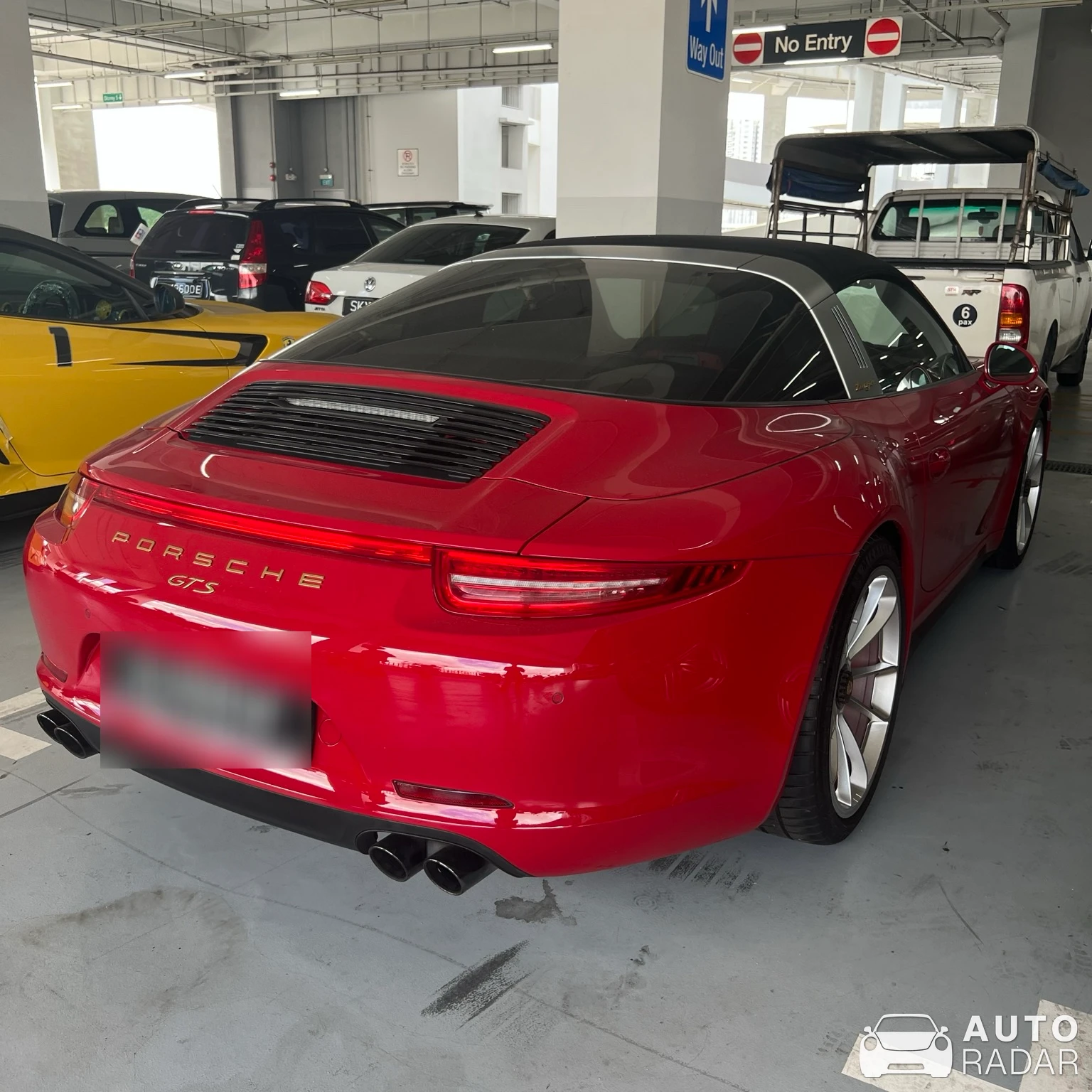 Porsche 991 Targa 4 GTS MkI spotted in Singapore