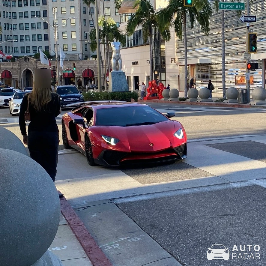 Lamborghini Aventador LP750-4 SuperVeloce spotted in Beverly Hills, United States