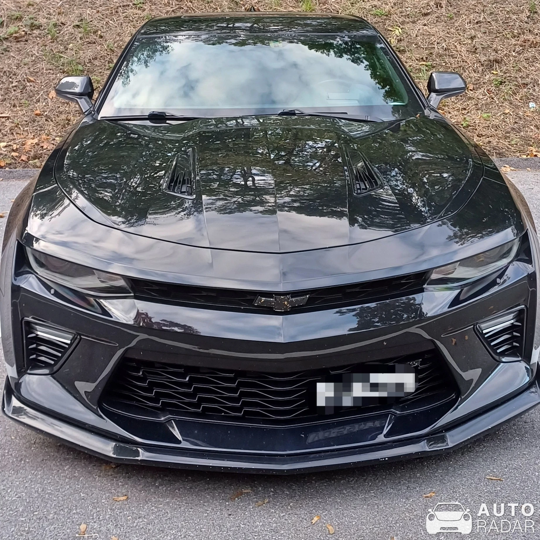 Chevrolet Camaro spotted in Riaz, Switzerland
