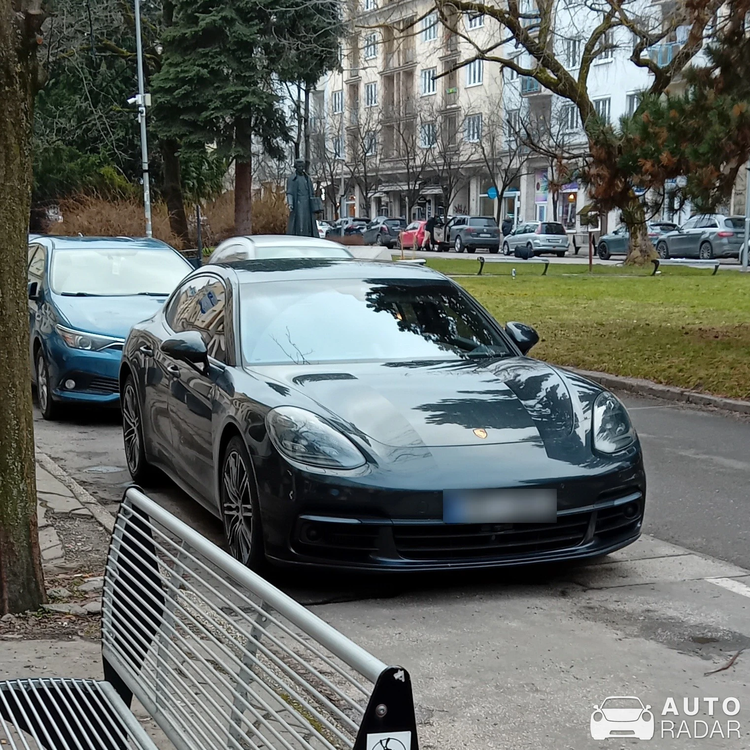Porsche 971 Panamera S spotted in Žilina