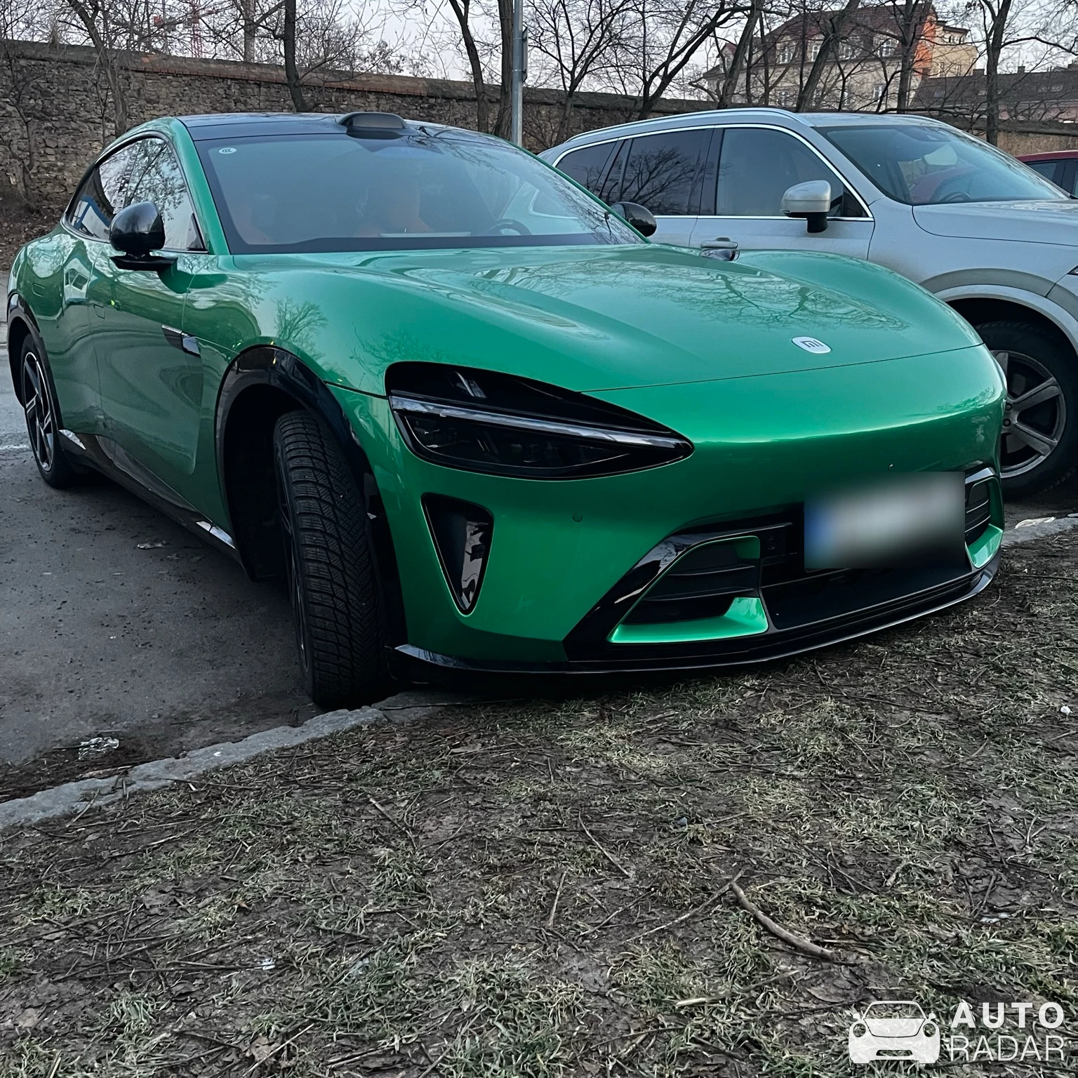 Xiaomi SU7 Max spotted in Praha 7, Česko