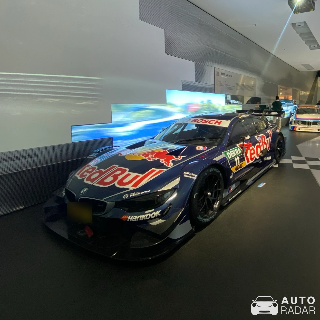 BMW M4 DTM spotted in Hallbergmoos