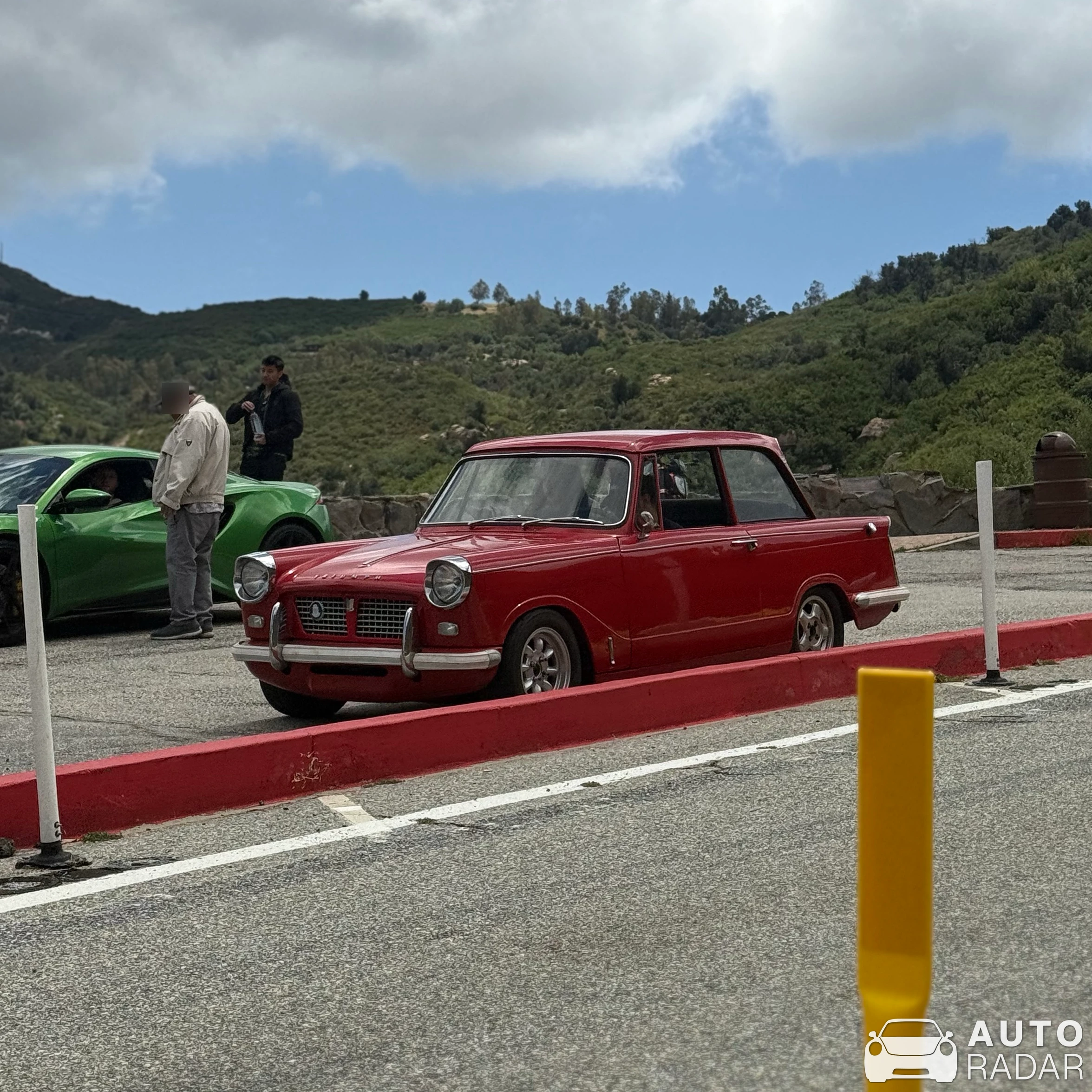 Triumph Herald spotted in Malibu