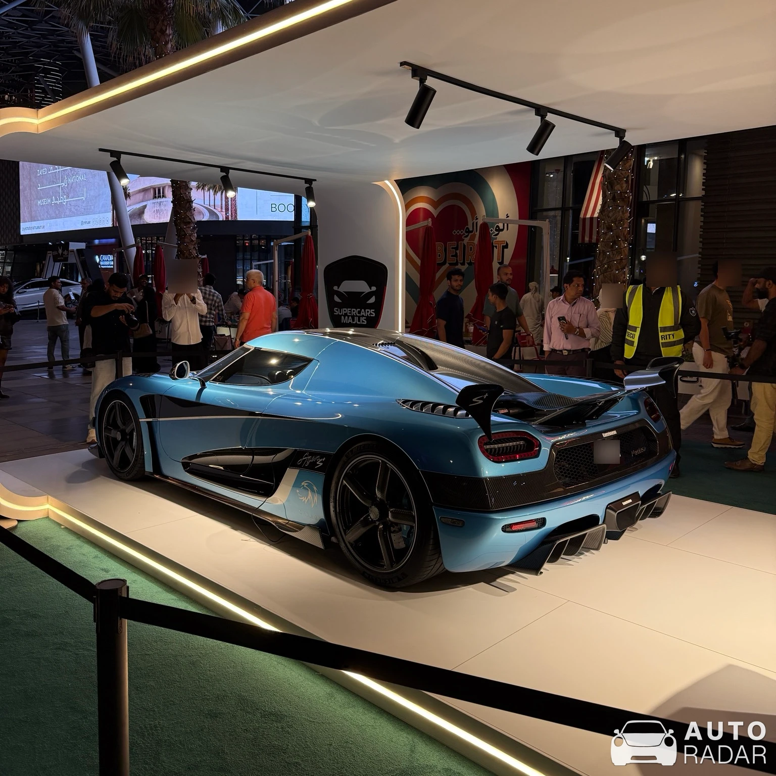 Koenigsegg Agera S+ Medusa spotted in Dubai, United Arab Emirates