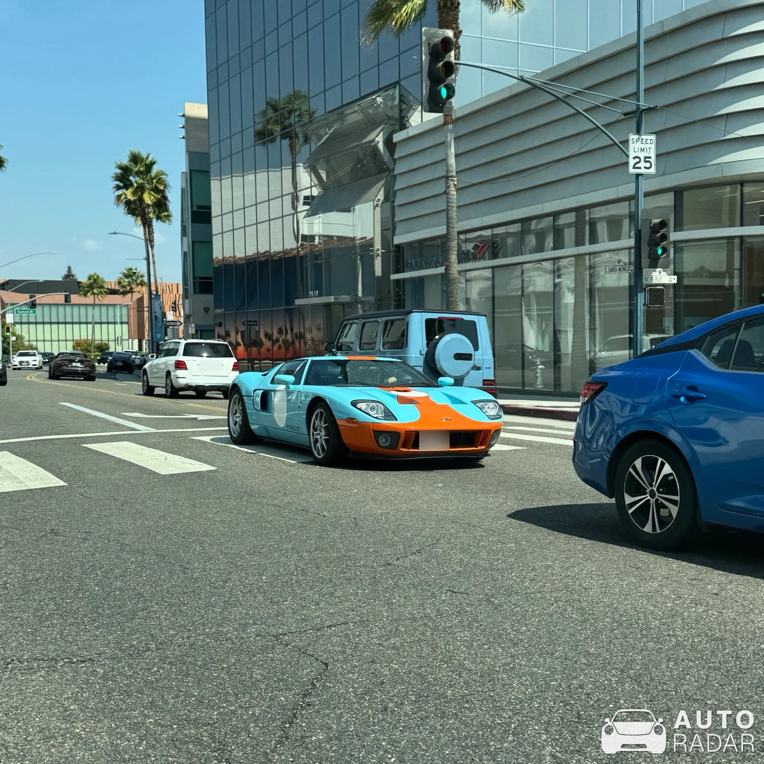 Ford GT spotted in Beverly Hills, Соединенные Штаты Америки