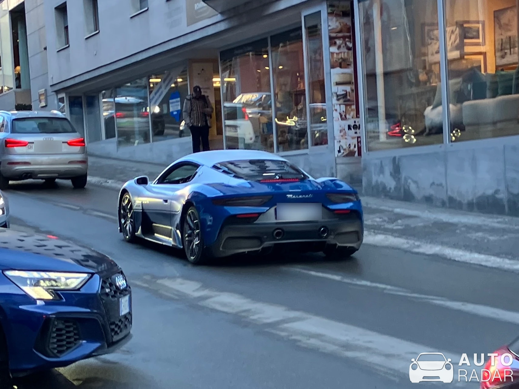 Maserati MC20 Icona spotted in St. Moritz