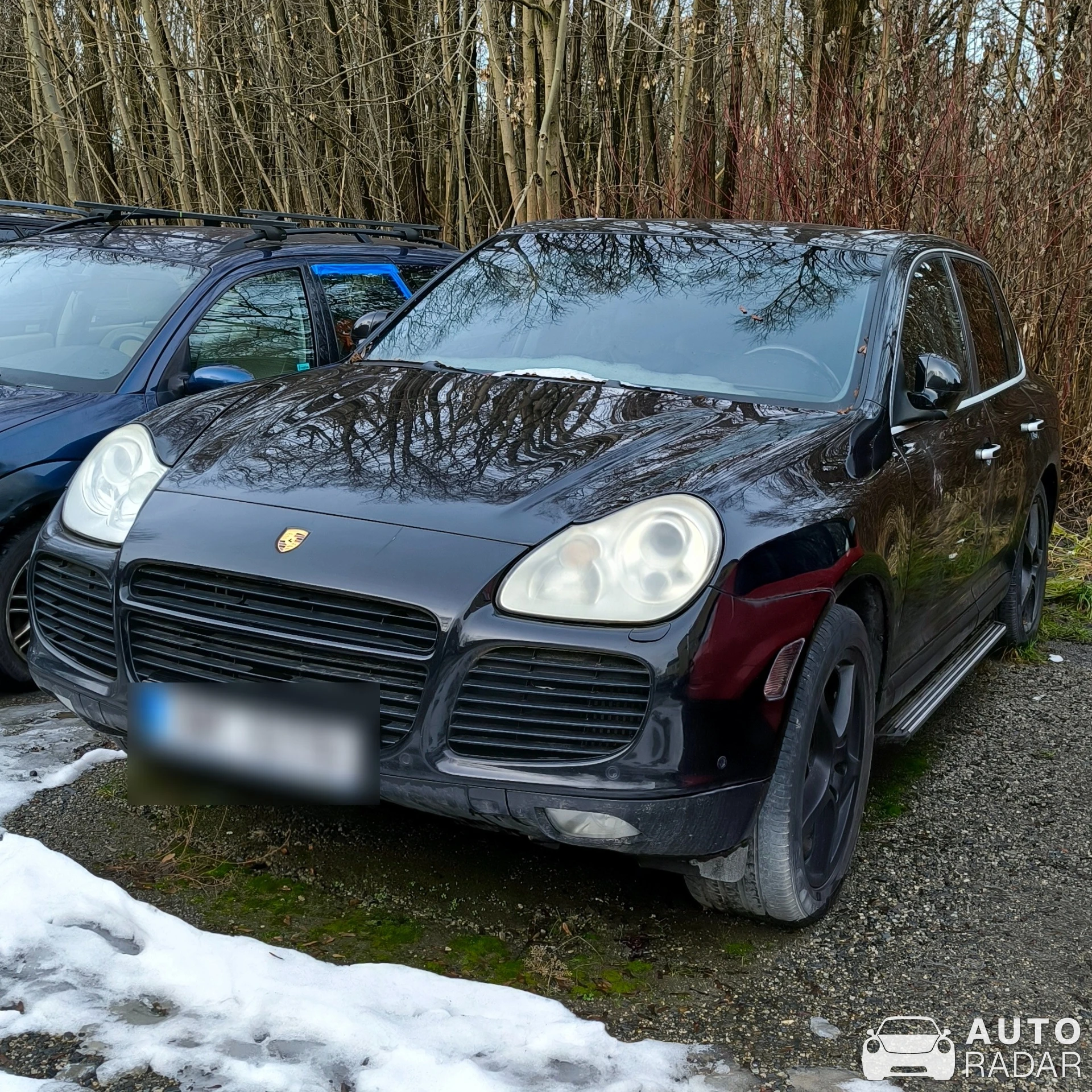 Porsche Cayenne Turbo spotted in Karviná, Česko