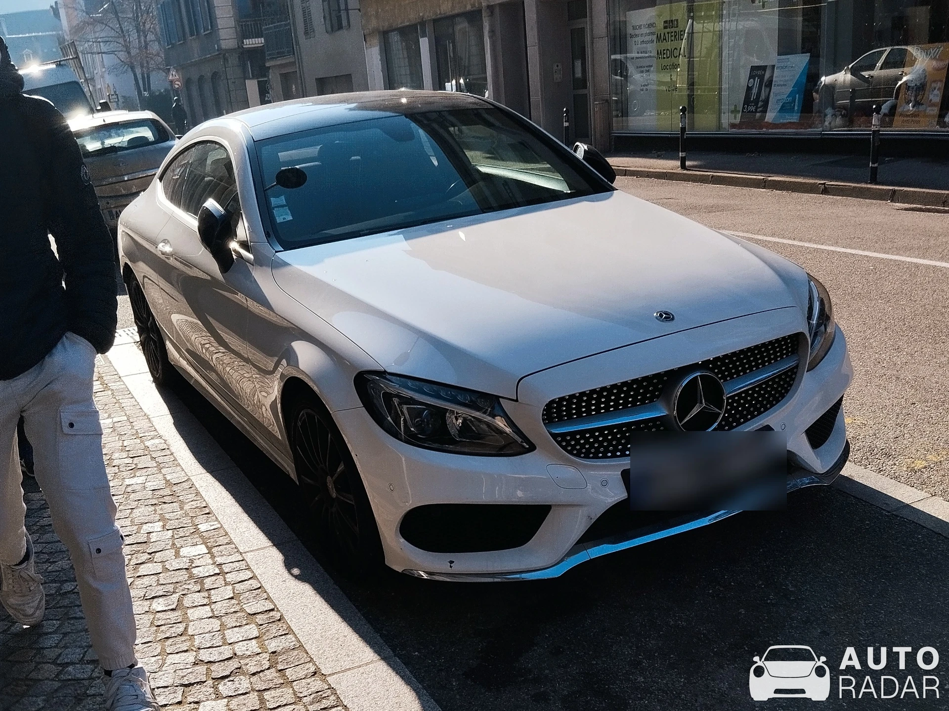 Mercedes-AMG C 63 Coupé C205 spotted in Chambéry, France