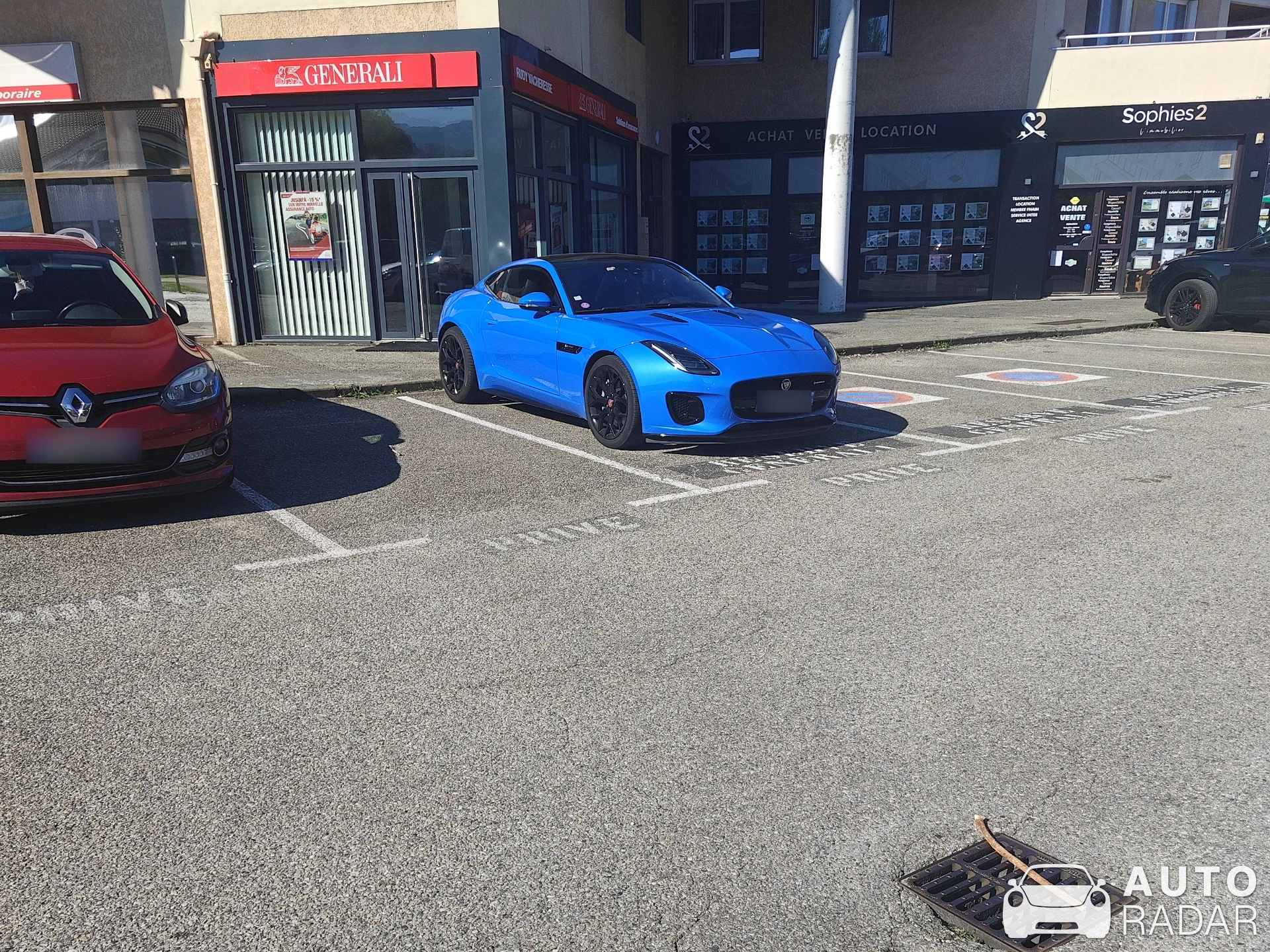 Jaguar F-Type R Coupé spotted in Grenoble