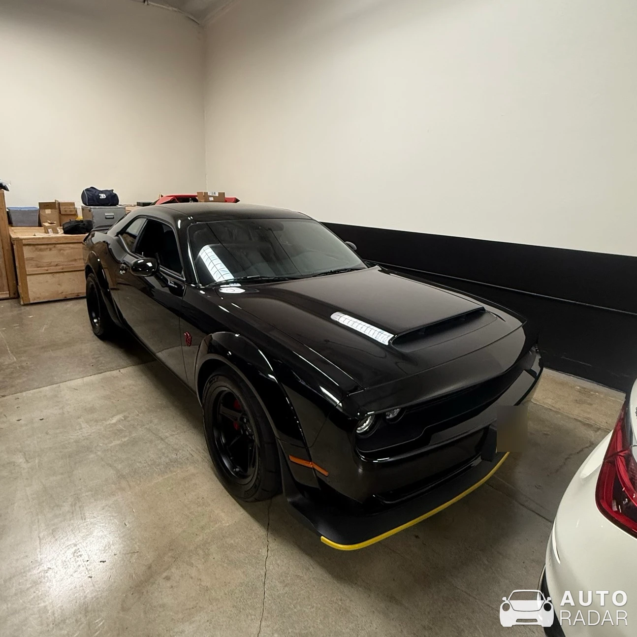 Dodge Challenger SRT Demon spotted in Santa Ana, United States