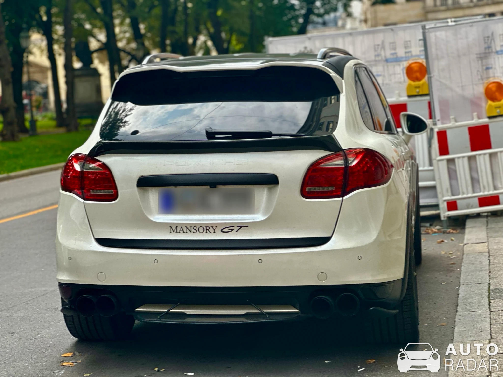 Porsche Cayenne Turbo GT Mansory spotted in München, Germany