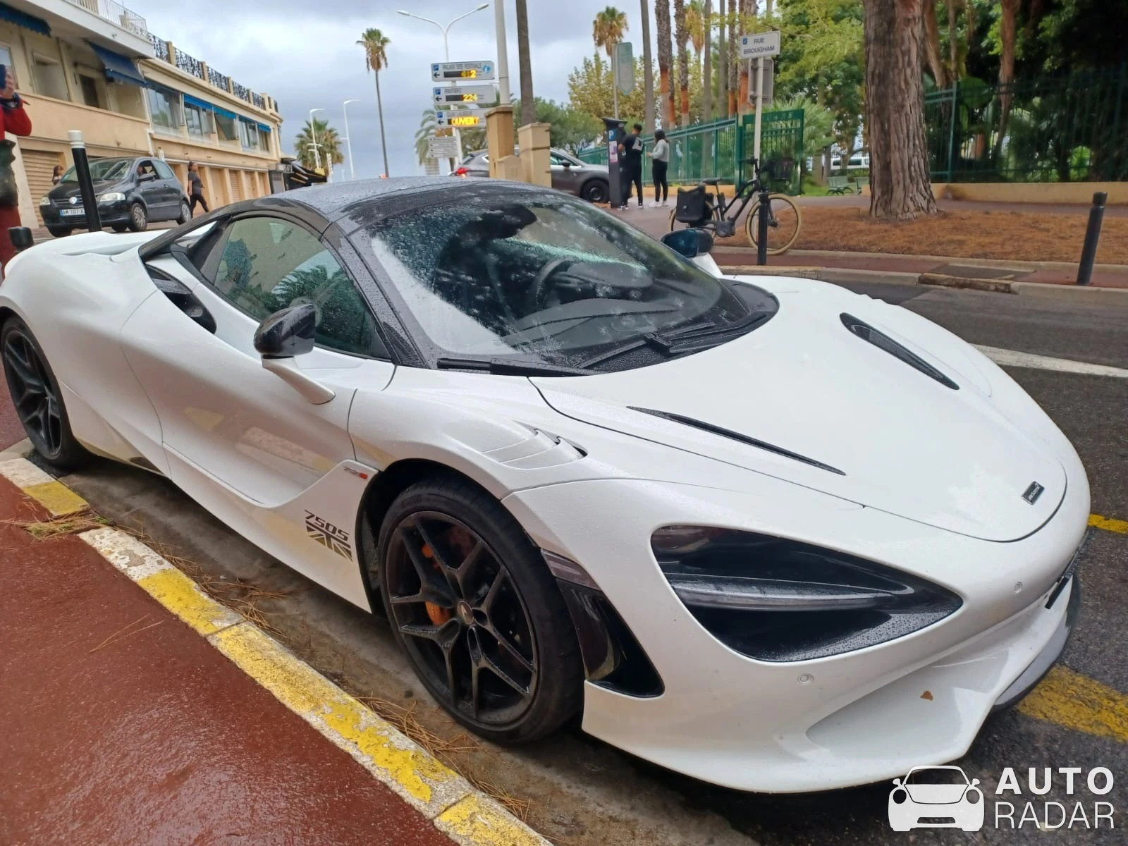 McLaren 750S Spider spotted in Cannes, France