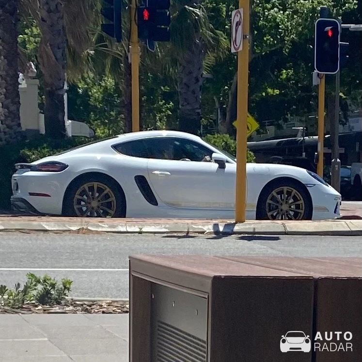 Porsche 718 Cayman spotted in South Perth, Australia
