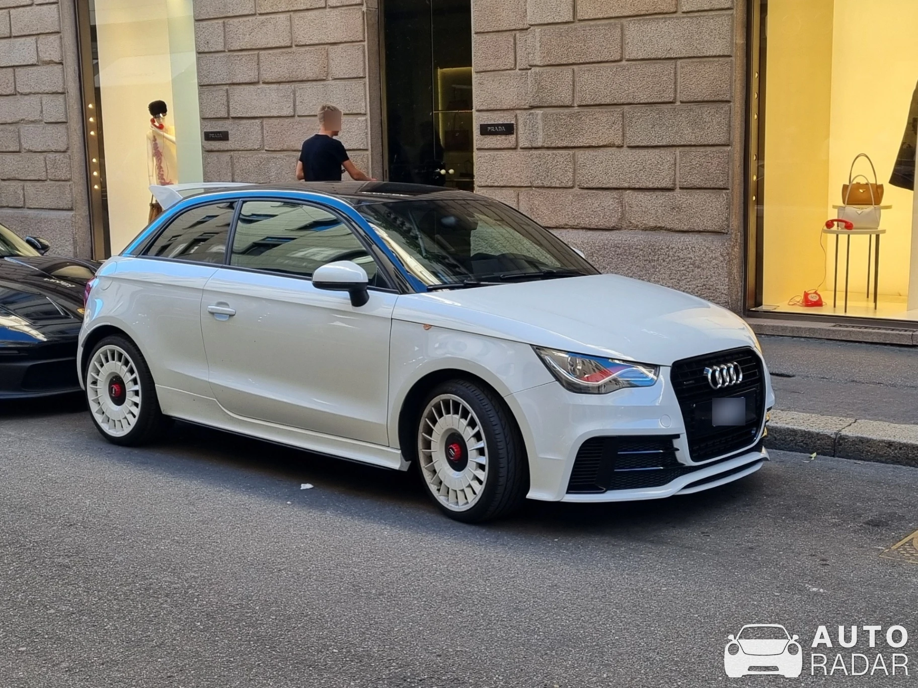 Audi A1 Quattro spotted in Milano