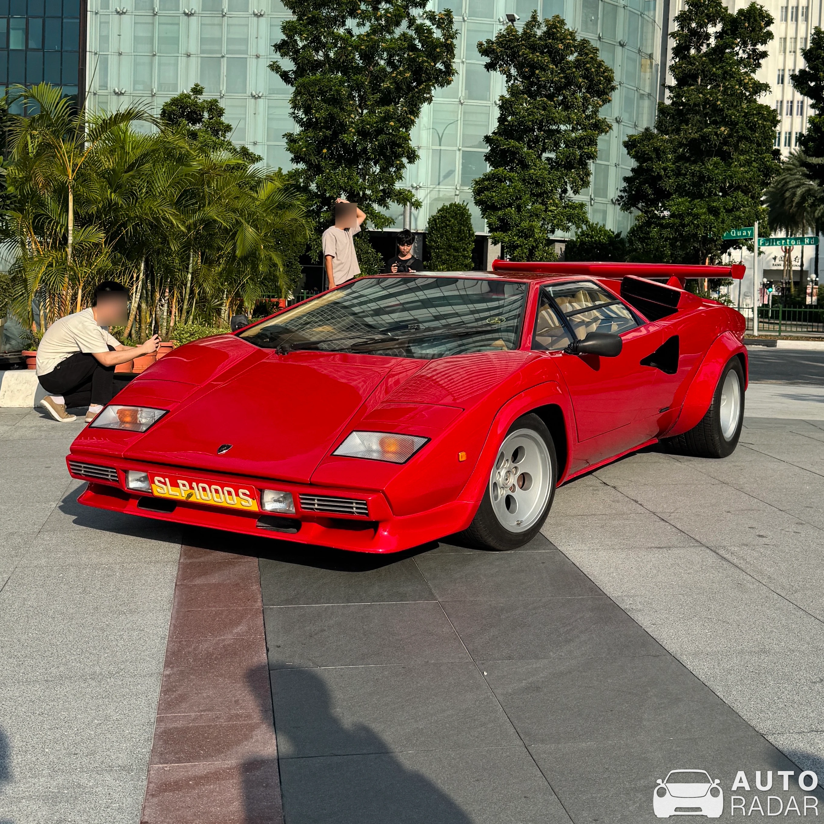 Lamborghini Countach LP500 S spotted in Singapore