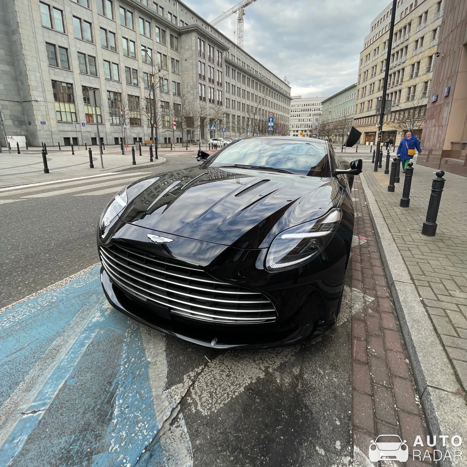 Aston Martin DB12 spotted in Warszawa, Polska