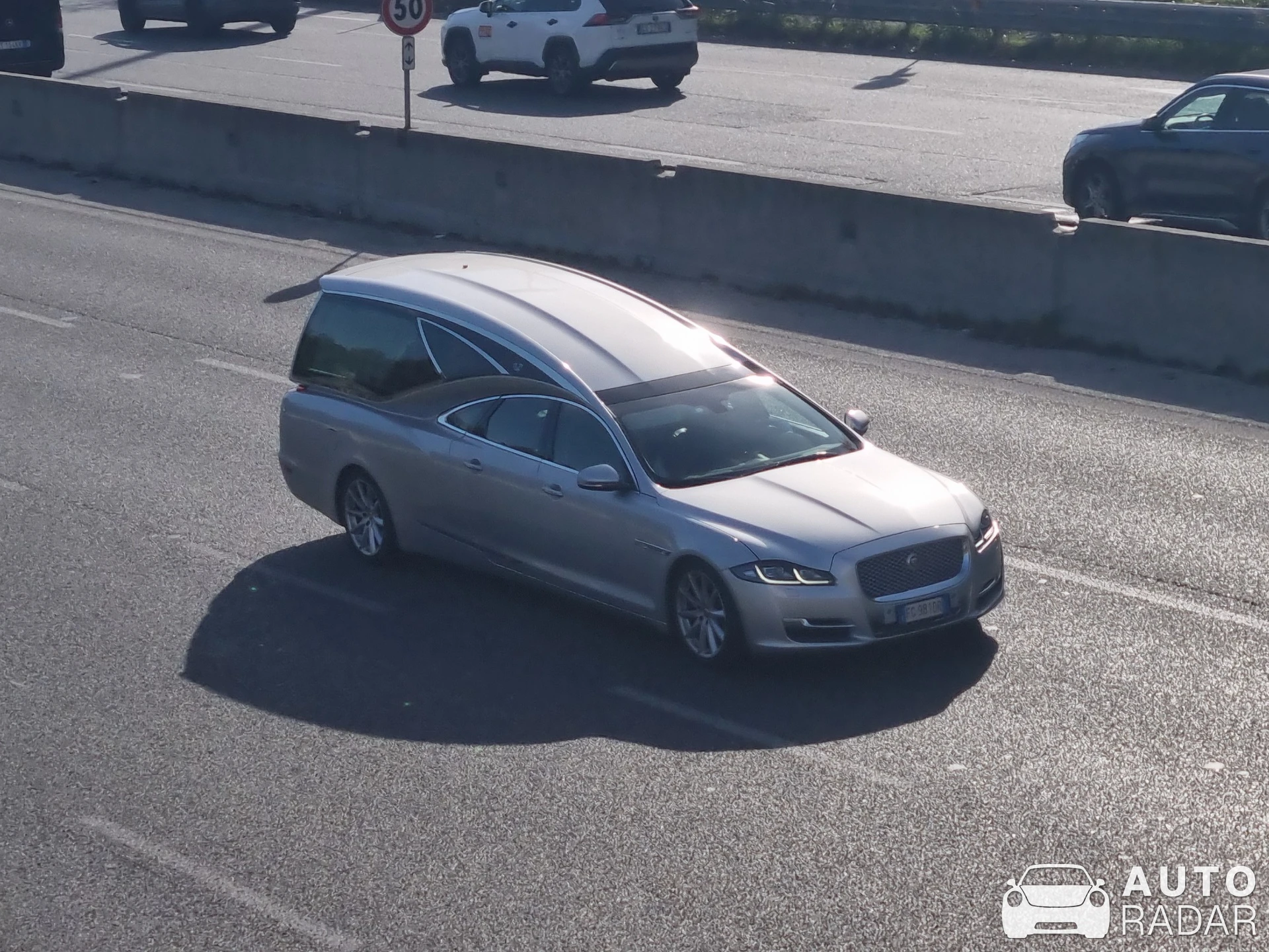 Jaguar XJ Biemme Special Cars spotted in Milano