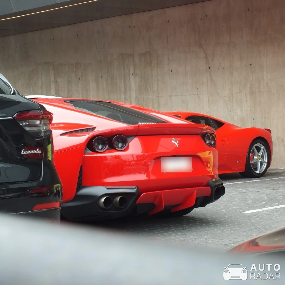 Ferrari 812 Superfast spotted in Lo Barnechea, Chile