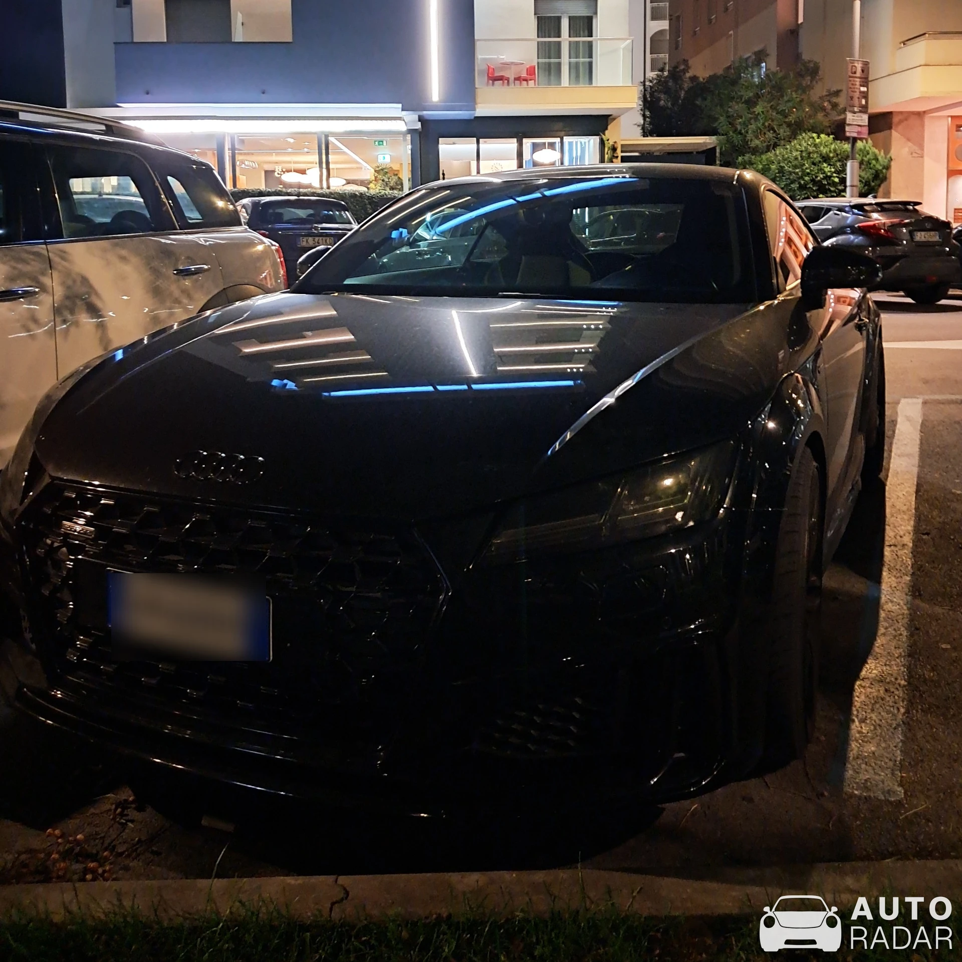 Audi TT 8S spotted in Riccione, Italy