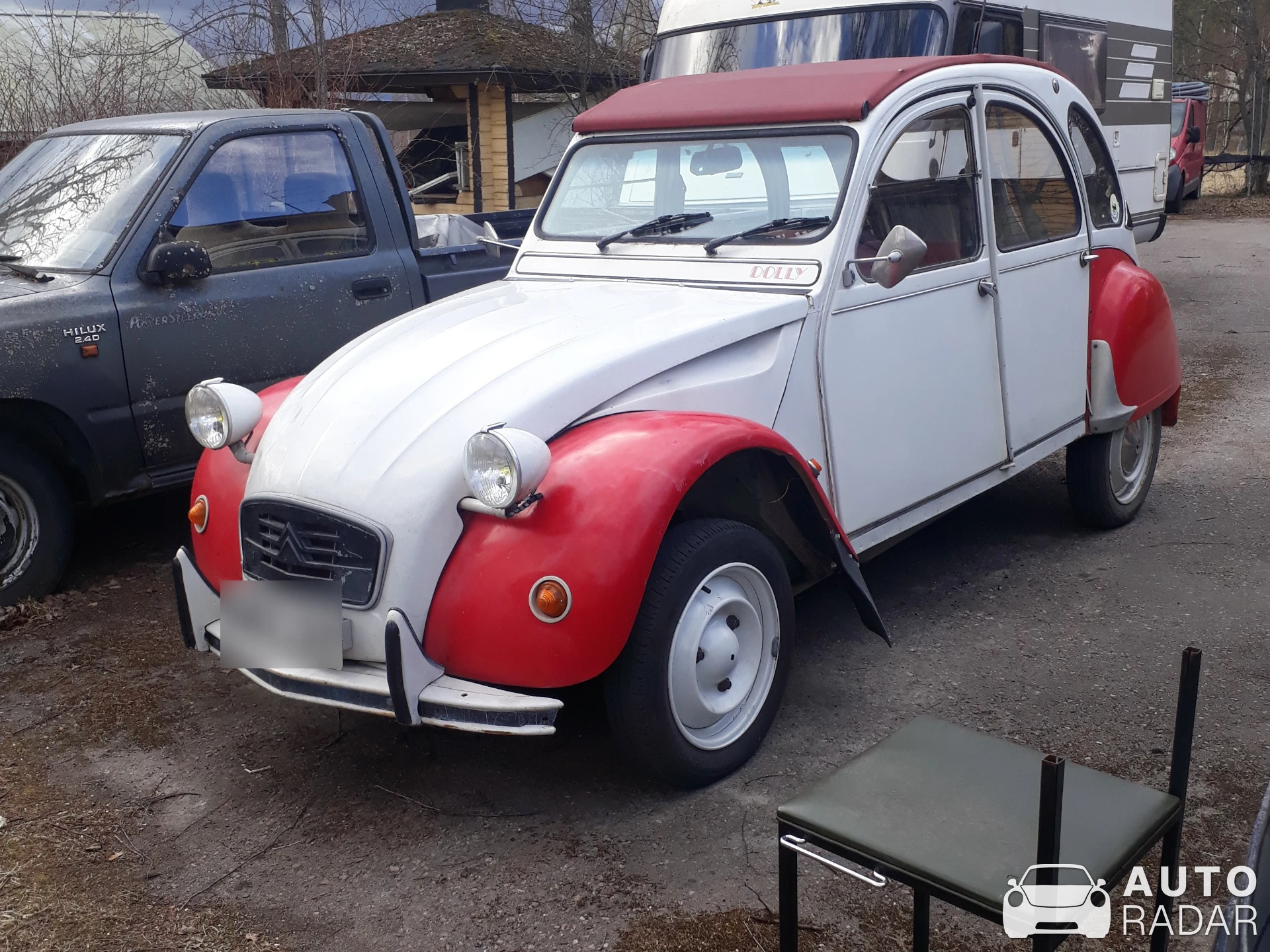 Citroën 2CV Dolly spotted in Leivonmäki
