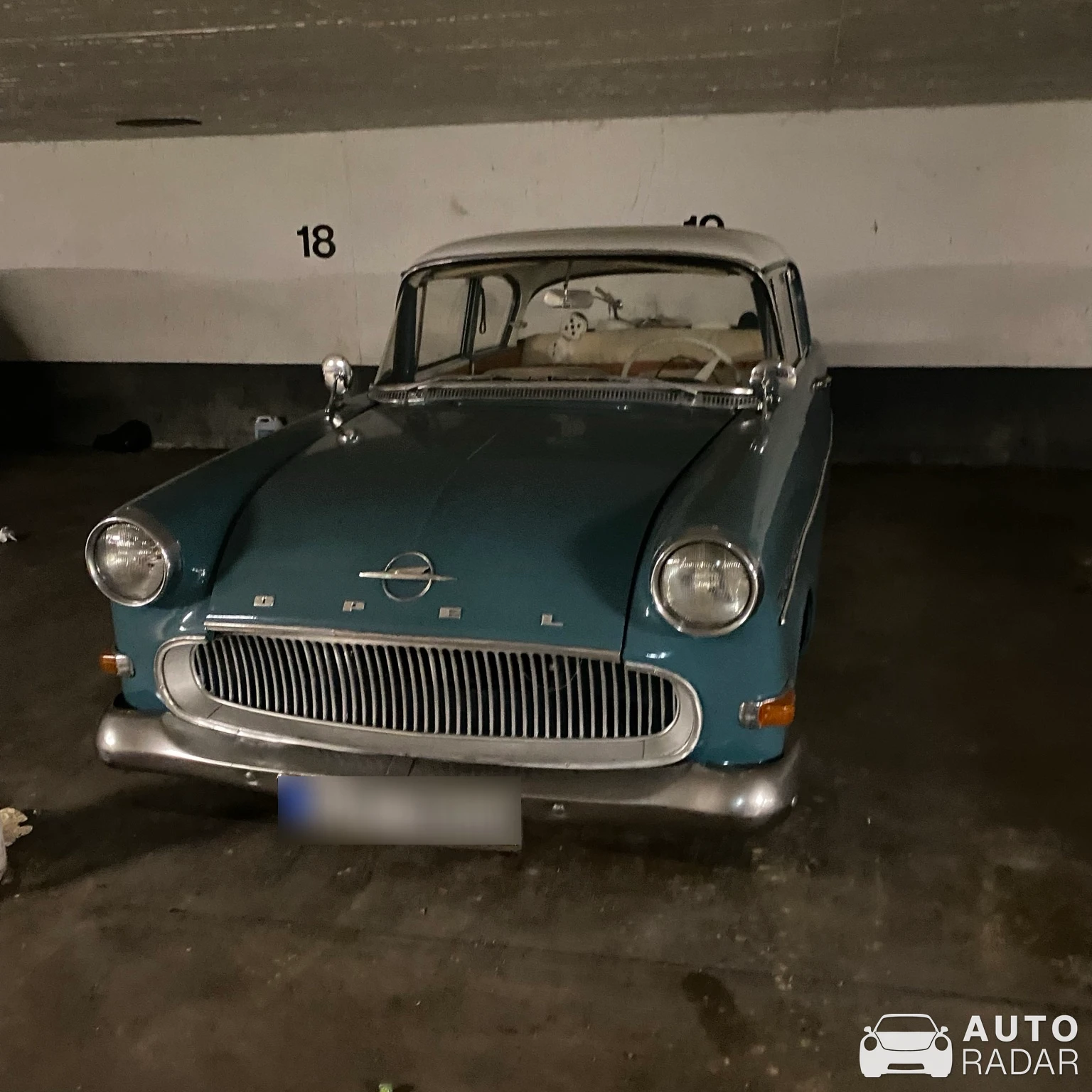 Opel Rekord P1 spotted in Erkrath