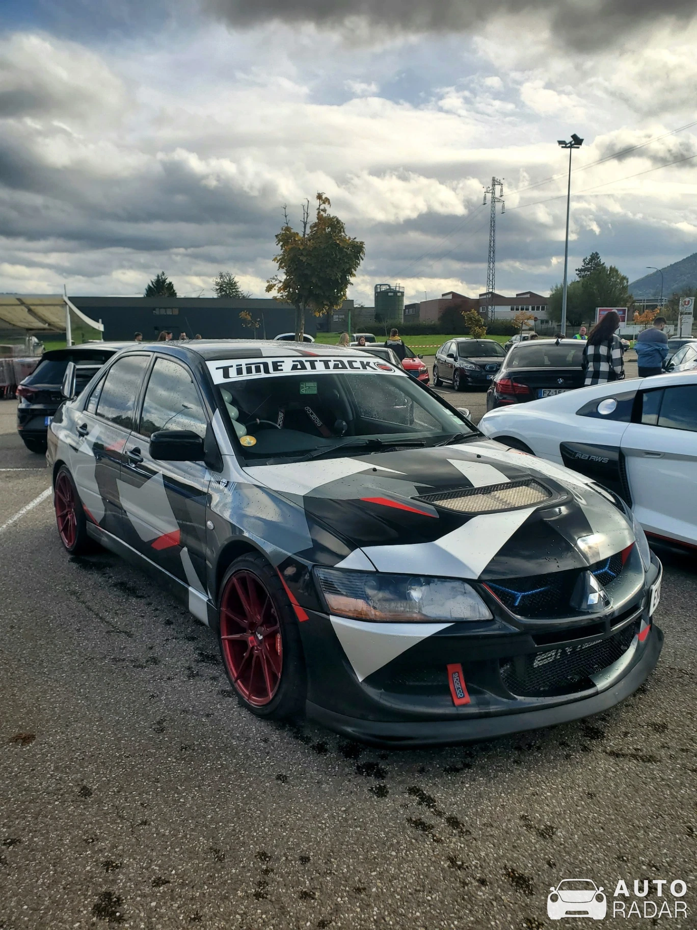 Mitsubishi Lancer Evolution VIII GSR spotted in Neuve-Église, France